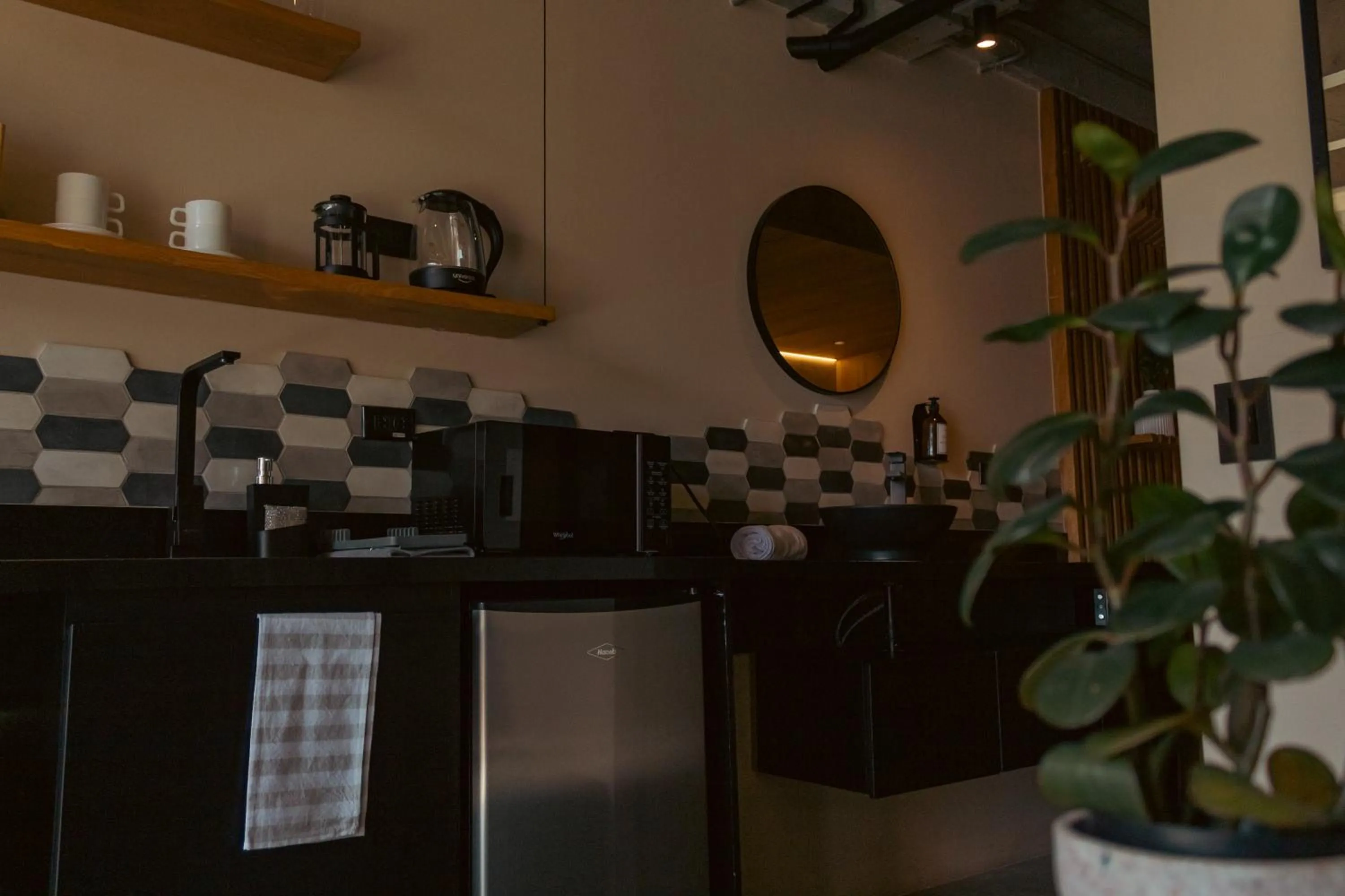 kitchen in Beminimal Hotel