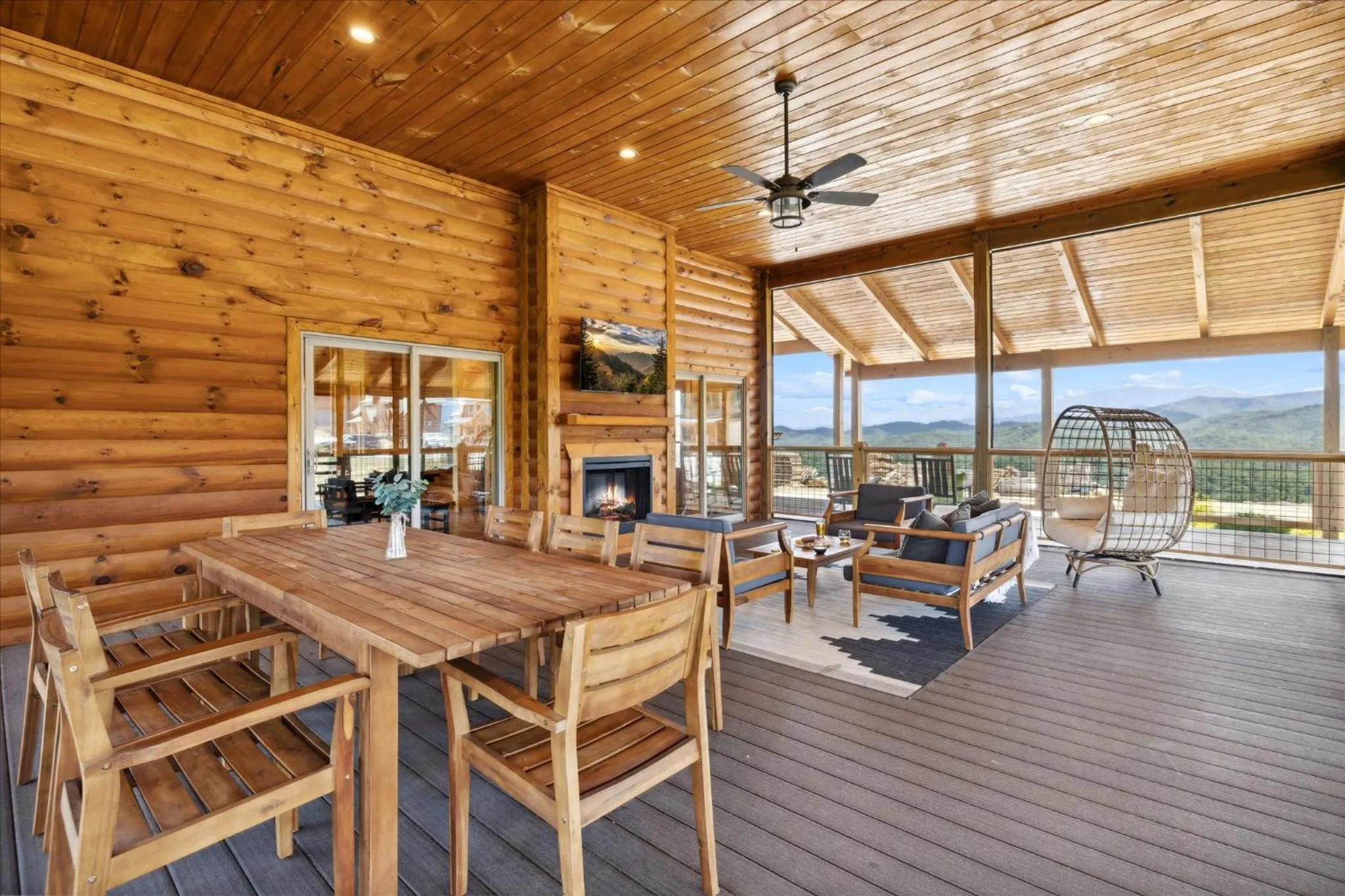 Cabin Goals ✨ Private Pool, Hot Tub + Epic Views! - Eaglebend Cabin