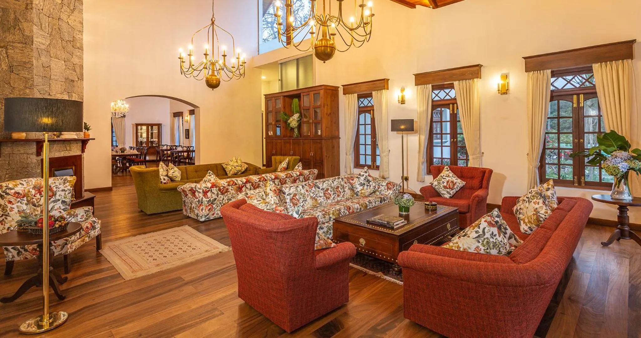 Living room in W15 Lake Gregory