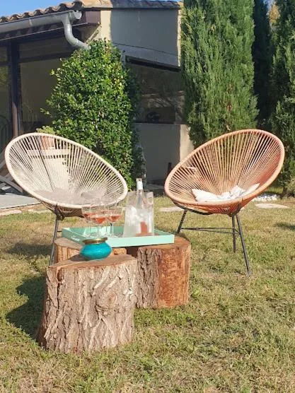 Garden in Mas des muses