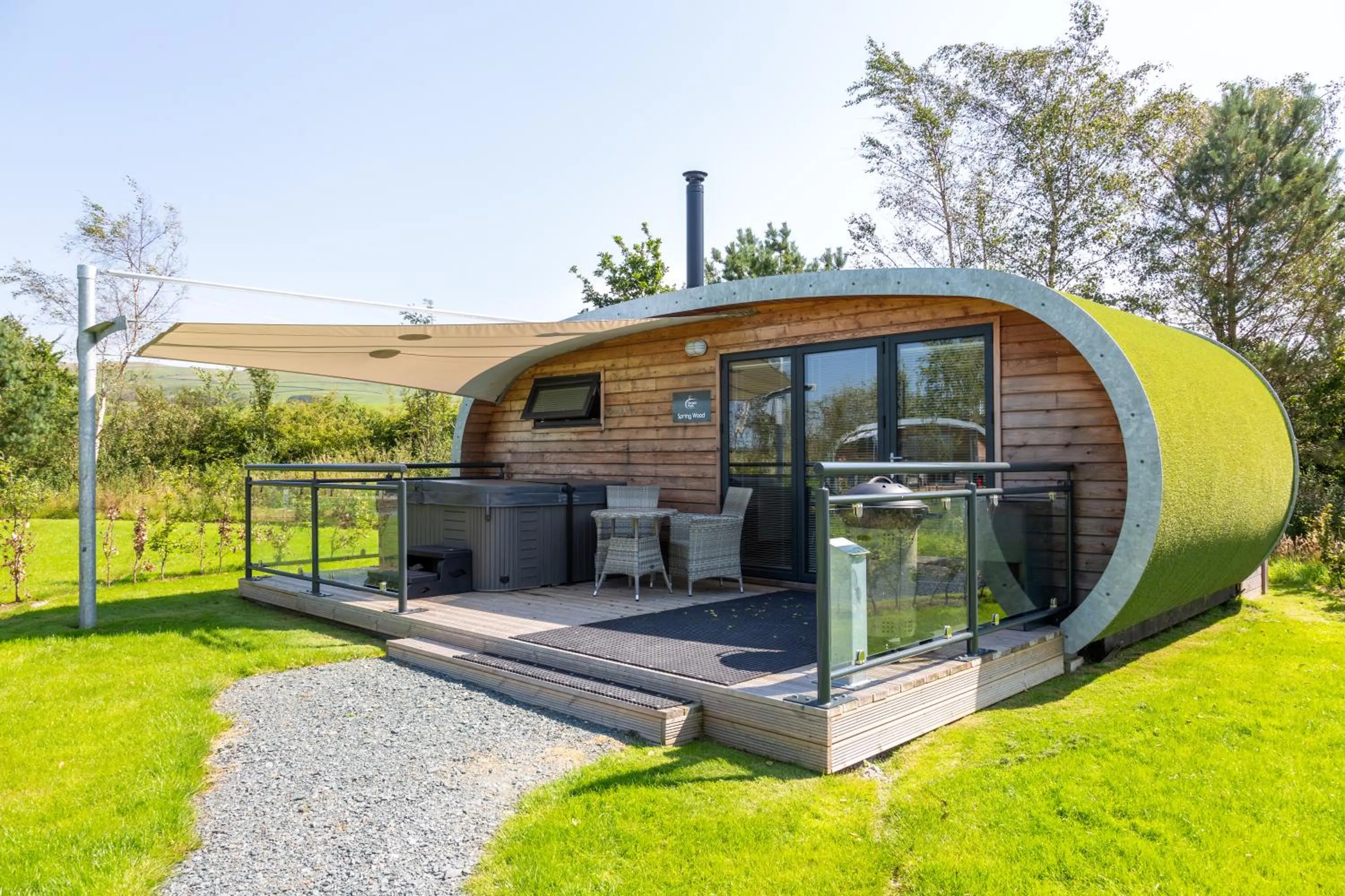 Fell View Park Escape Pods with hot tubs, Kirkby Lonsdale
