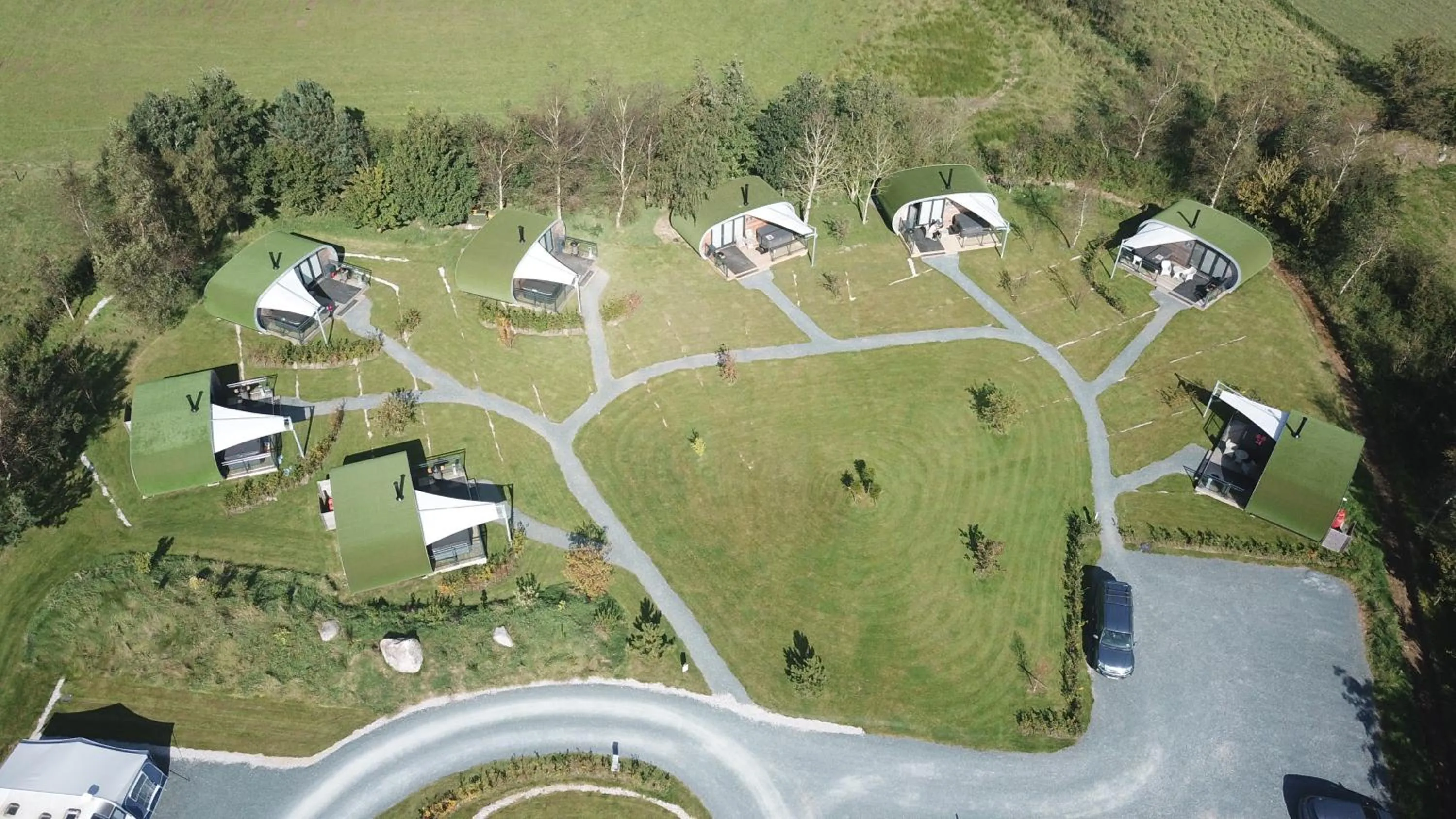 Fell View Park Escape Pods with hot tubs, Kirkby Lonsdale