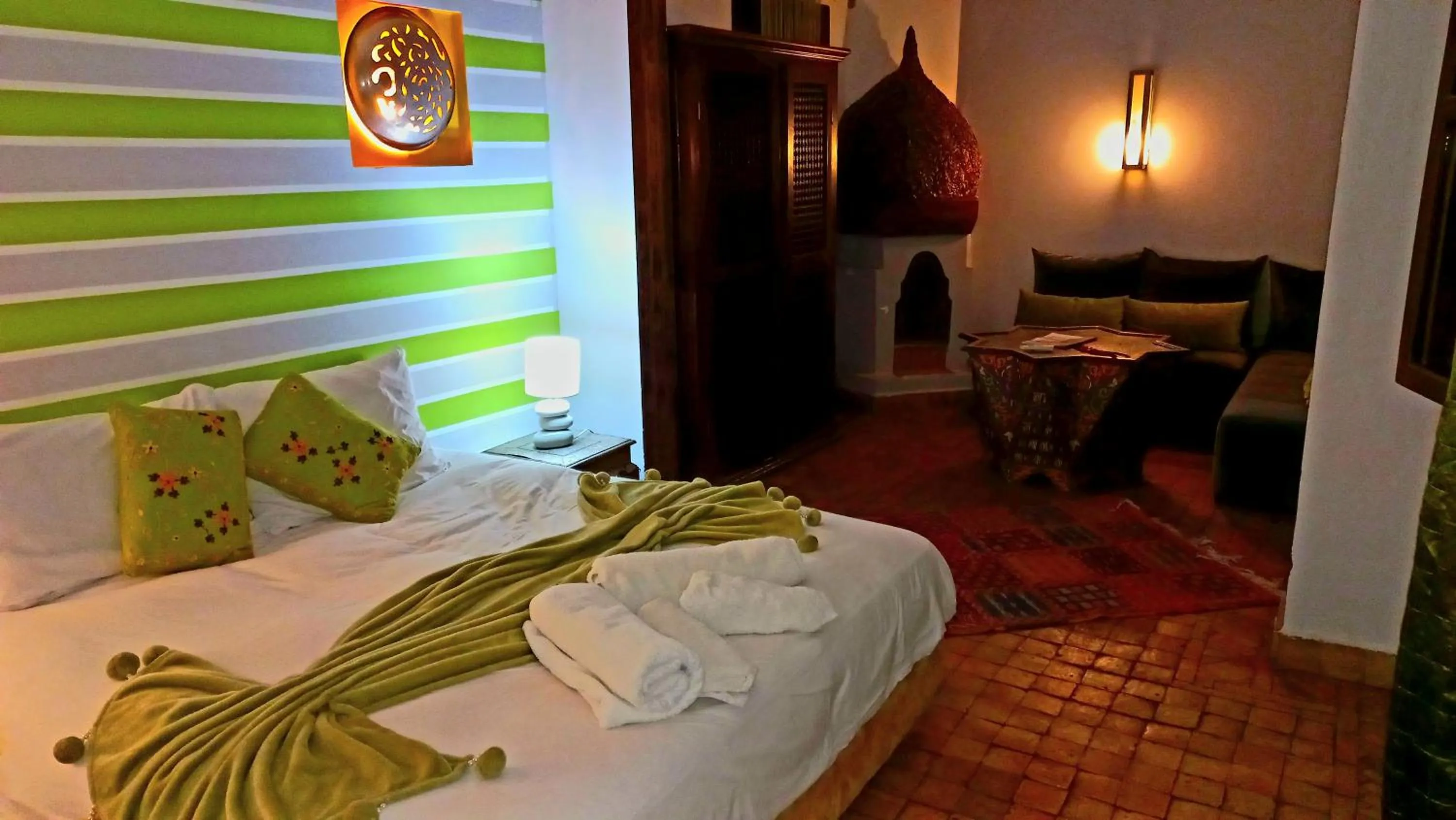 Photo of the whole room, Bed in Riad Rêve d Antan , Real Dream