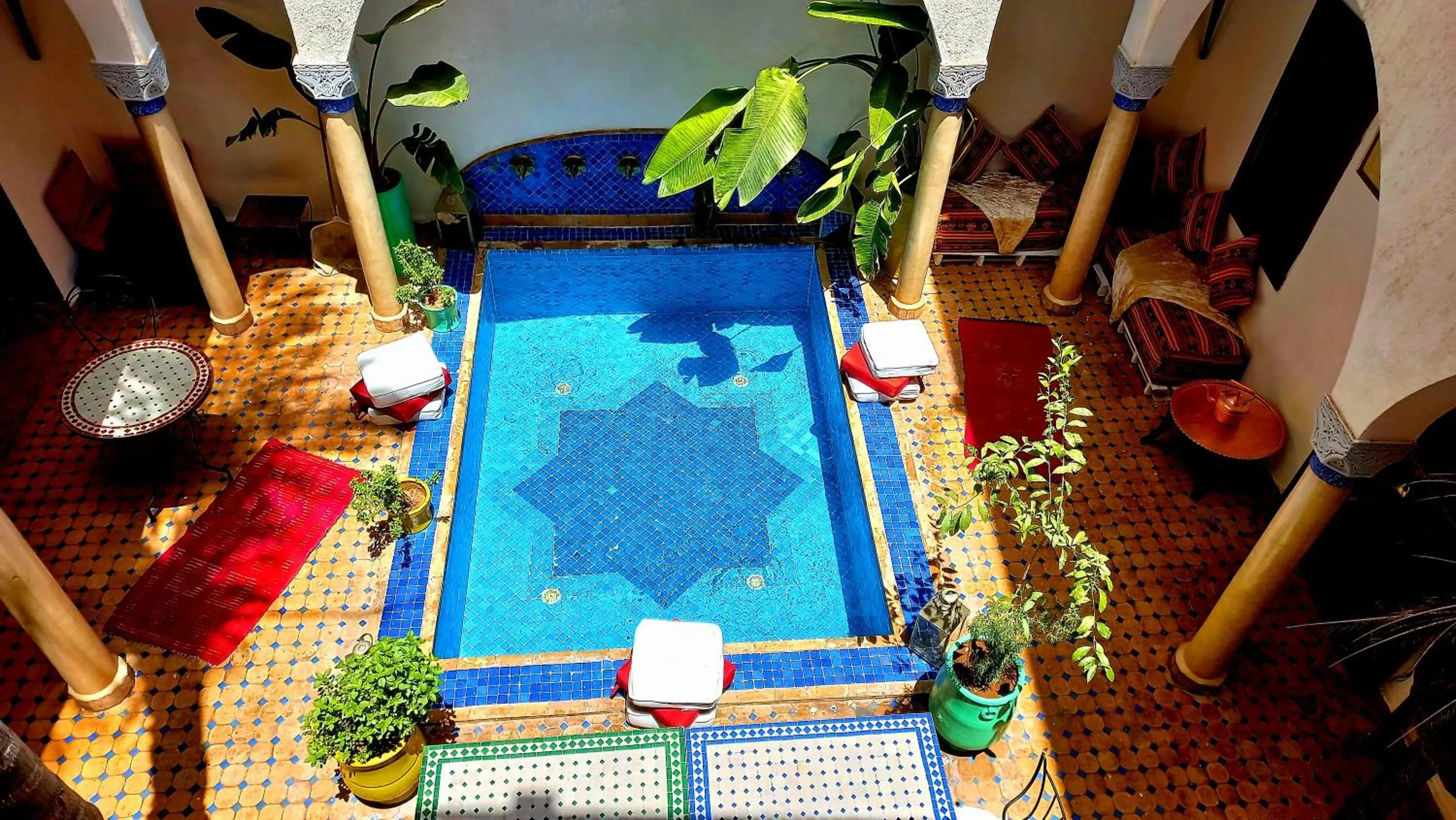 Pool view in Riad Rêve d Antan , Real Dream