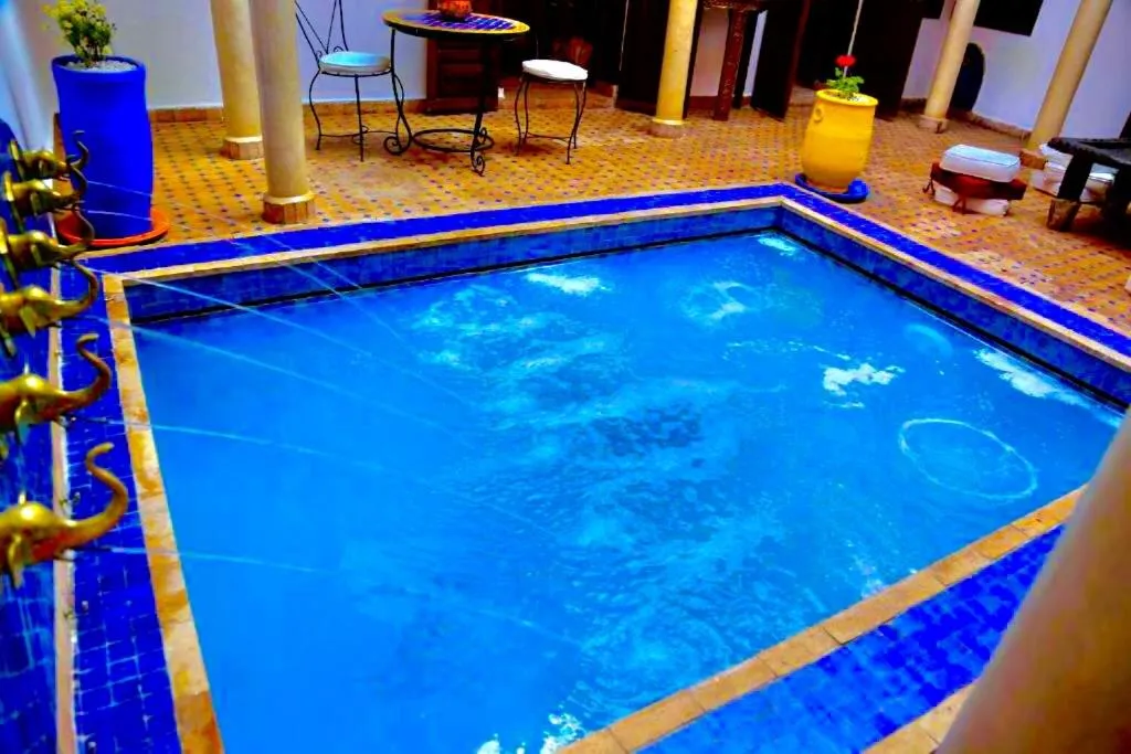 Pool view in Riad Rêve d Antan , Real Dream