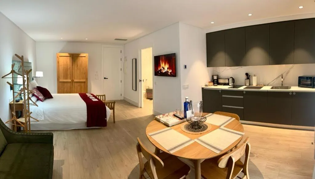 Bed in Apartamentos Turísticos La Plaza