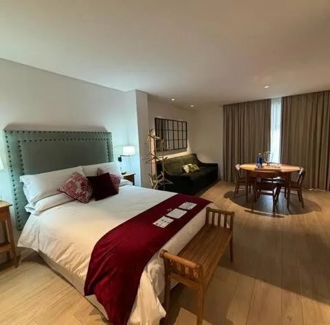 Bed in Apartamentos Turísticos La Plaza