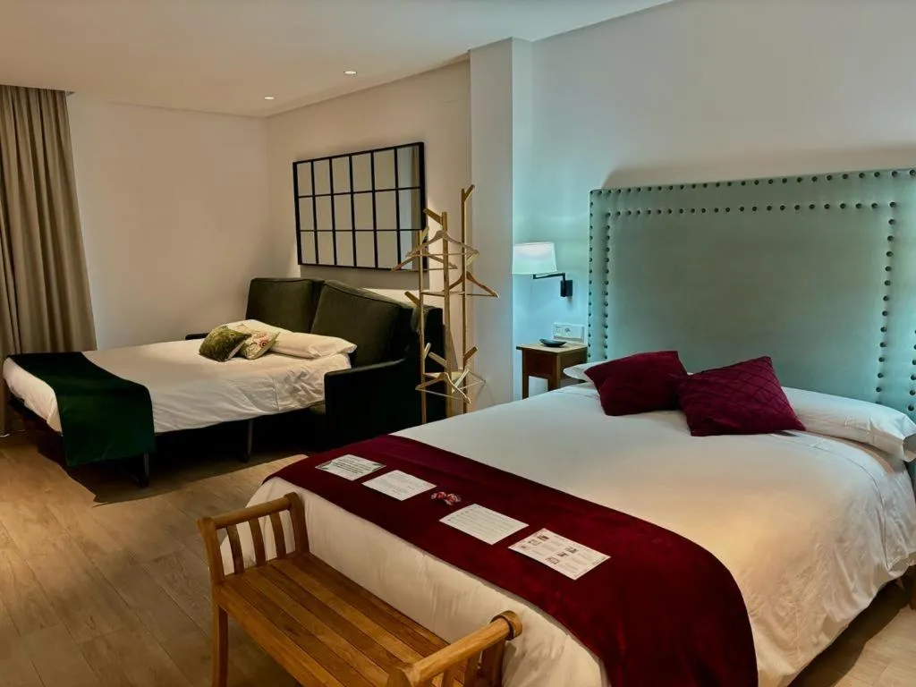 Bed in Apartamentos Turísticos La Plaza