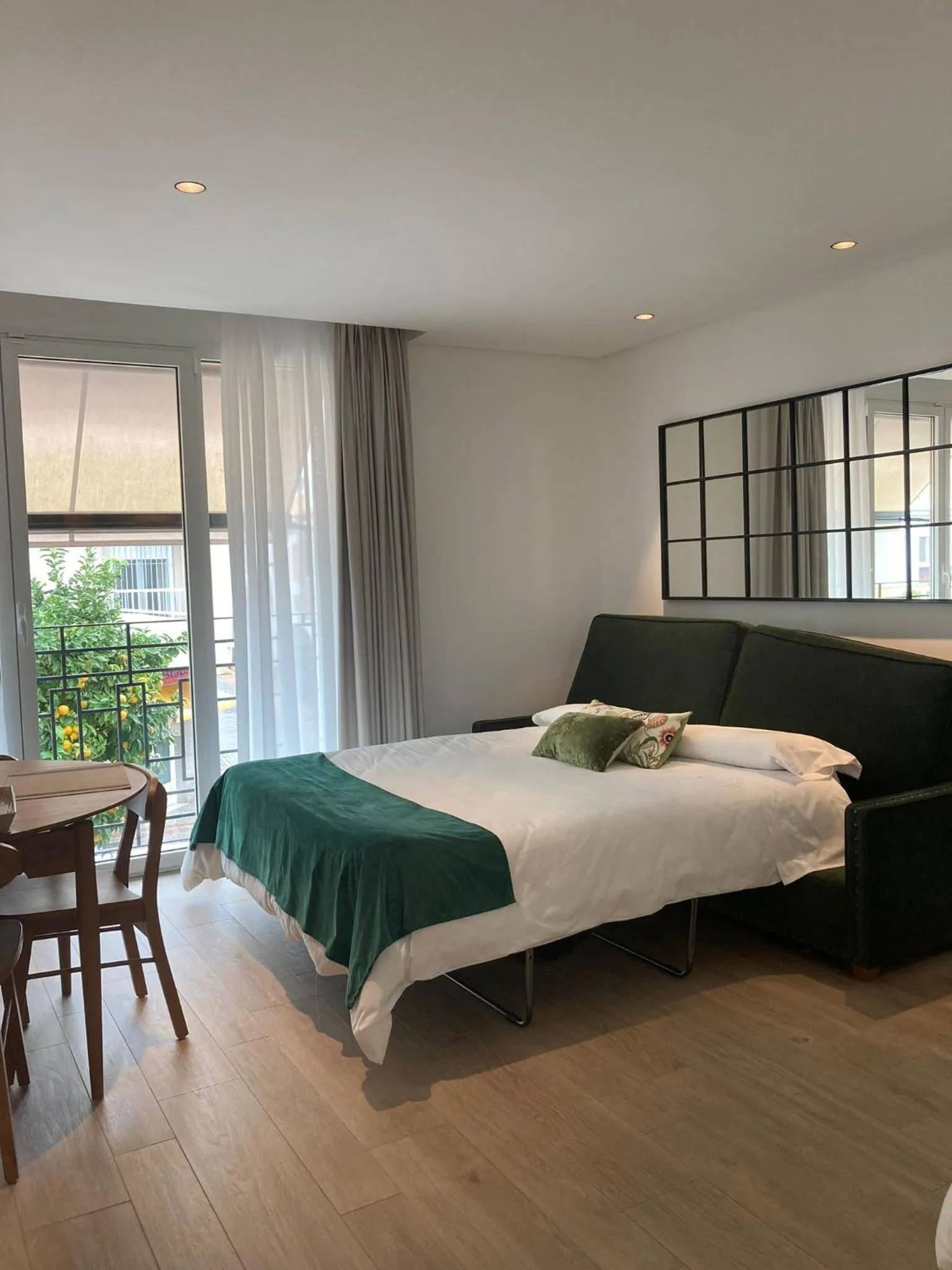 Bed in Apartamentos Turísticos La Plaza