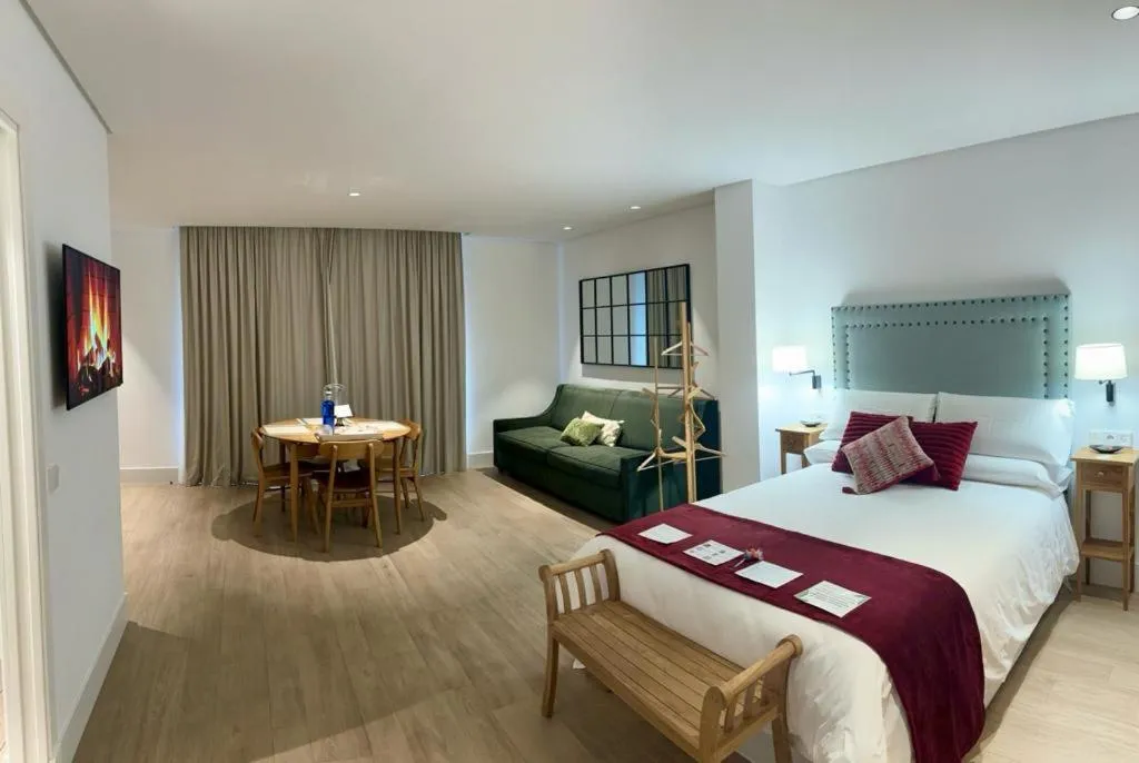 Bed in Apartamentos Turísticos La Plaza