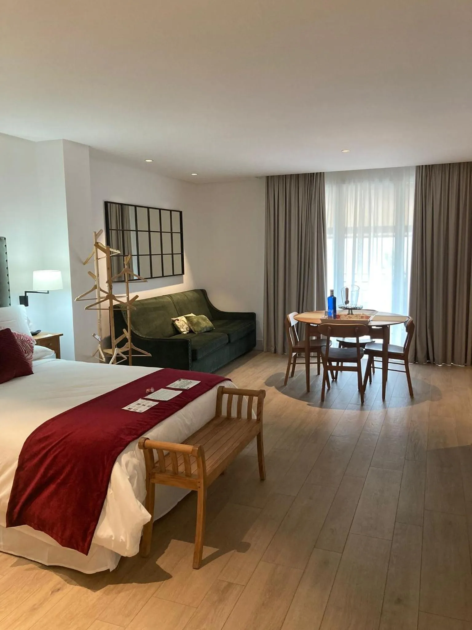 Bed in Apartamentos Turísticos La Plaza