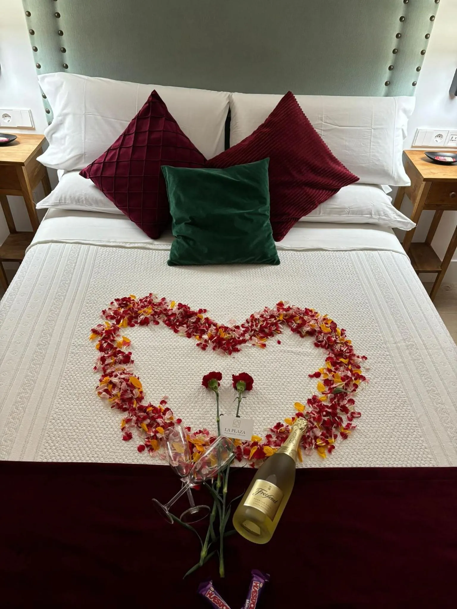 Bed in Apartamentos Turísticos La Plaza