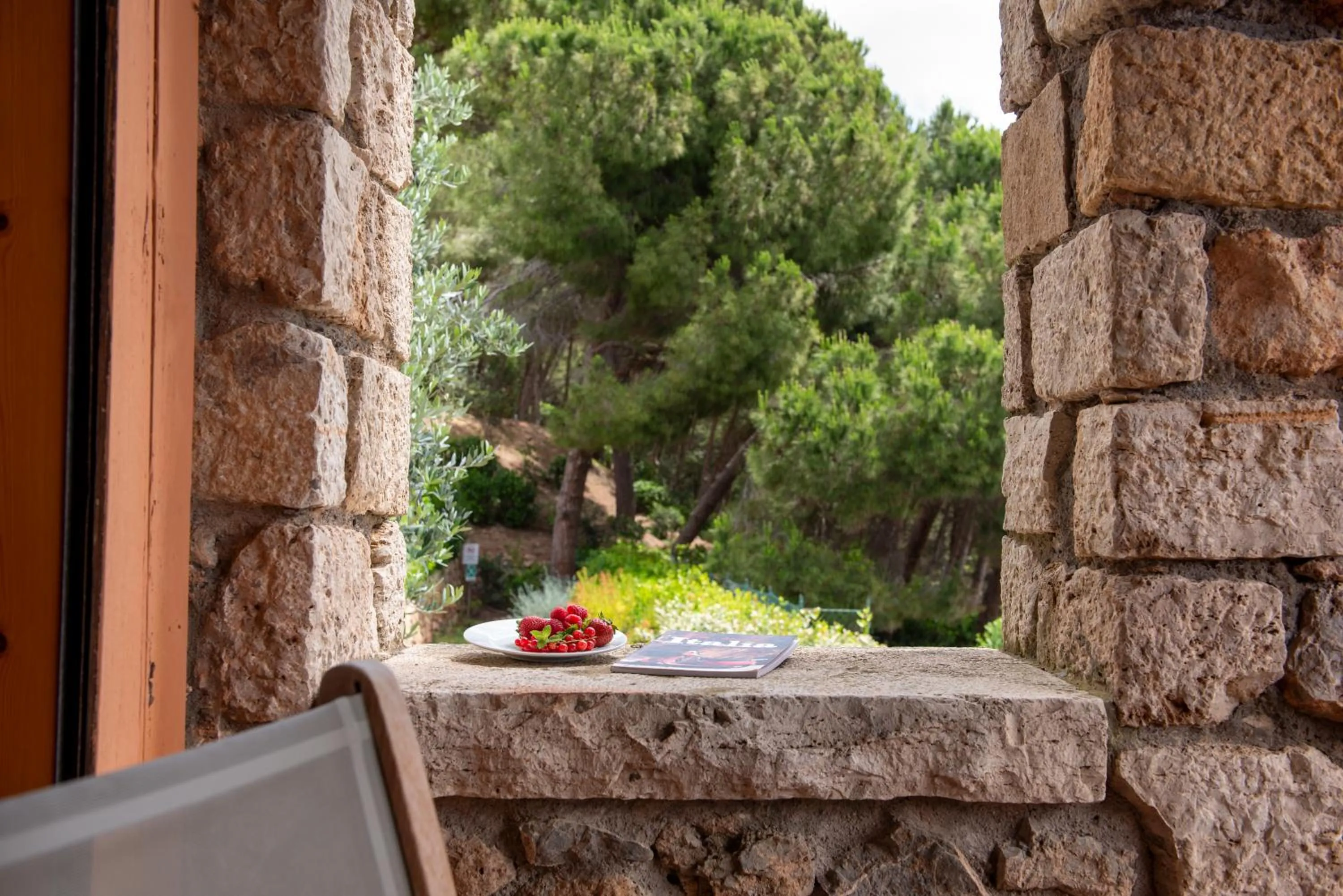 Balcony/Terrace in Boutique Hotel Torre Di Cala Piccola