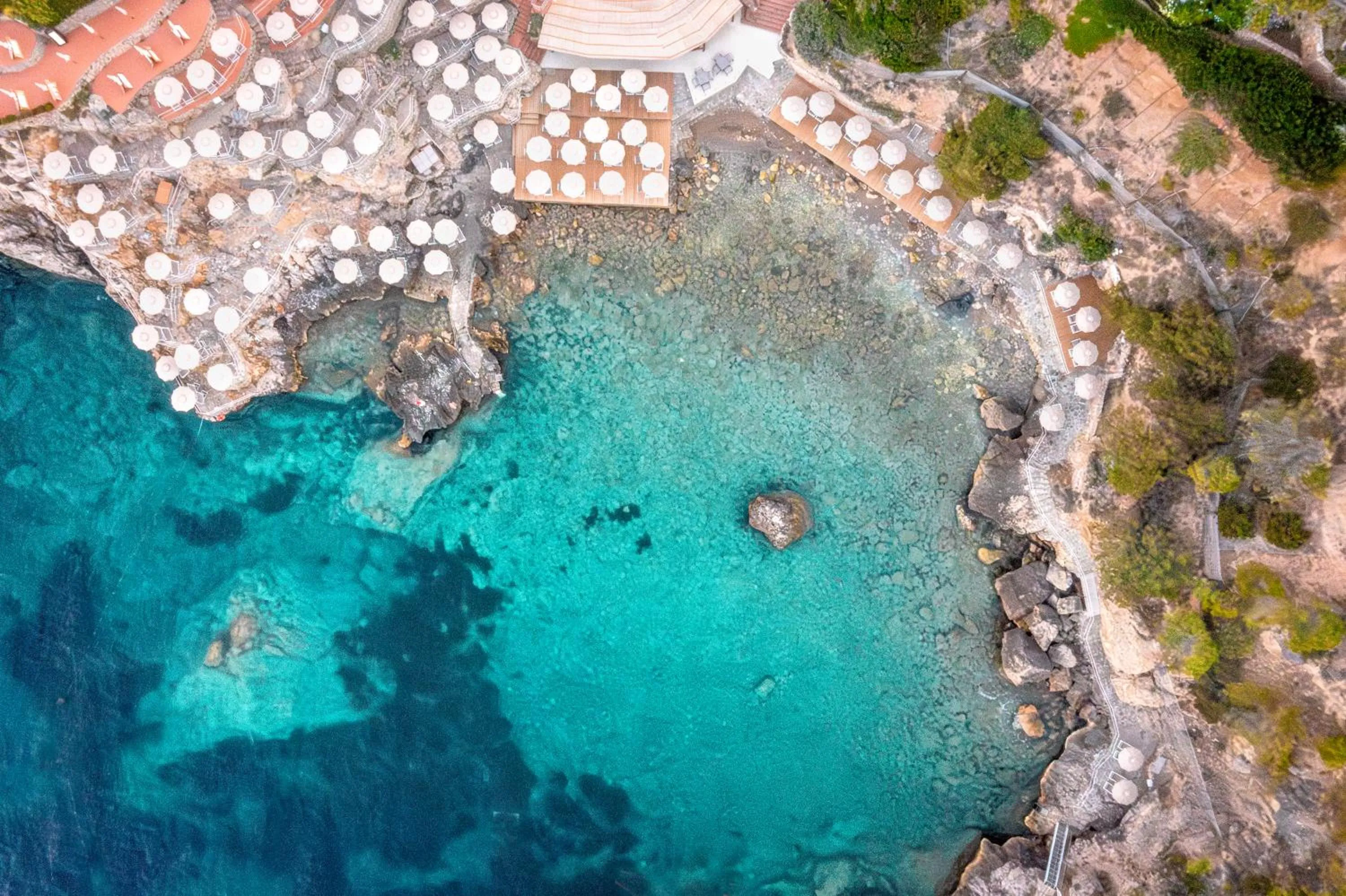 Natural landscape in Boutique Hotel Torre Di Cala Piccola