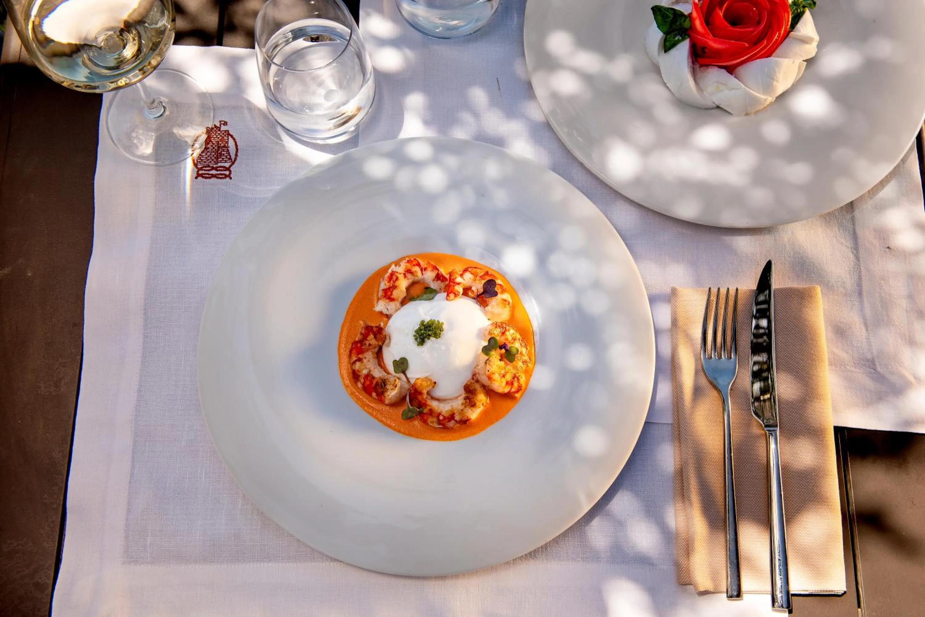 Restaurant/places to eat in Boutique Hotel Torre Di Cala Piccola