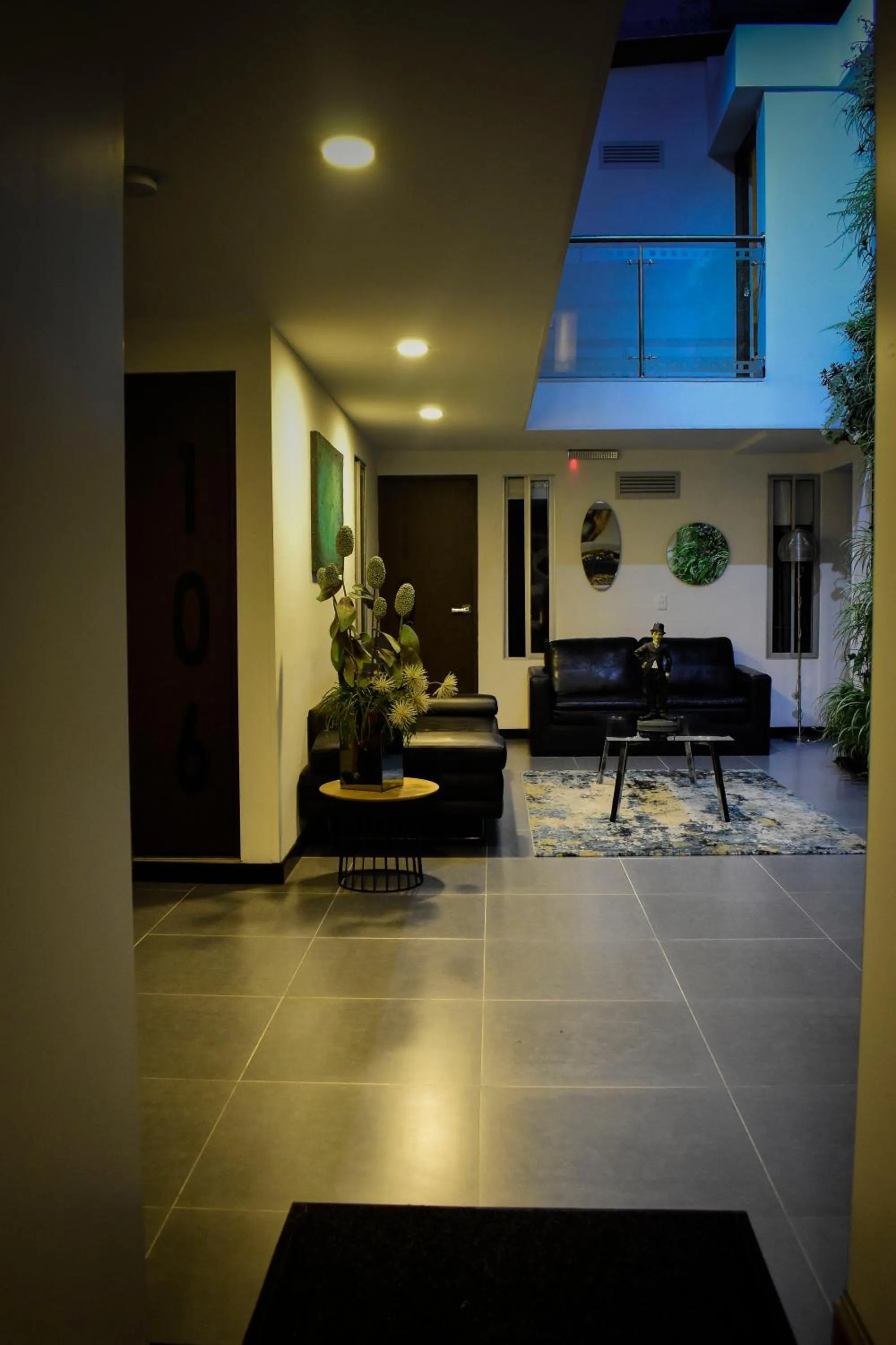 Living room in Hotel DC Feria