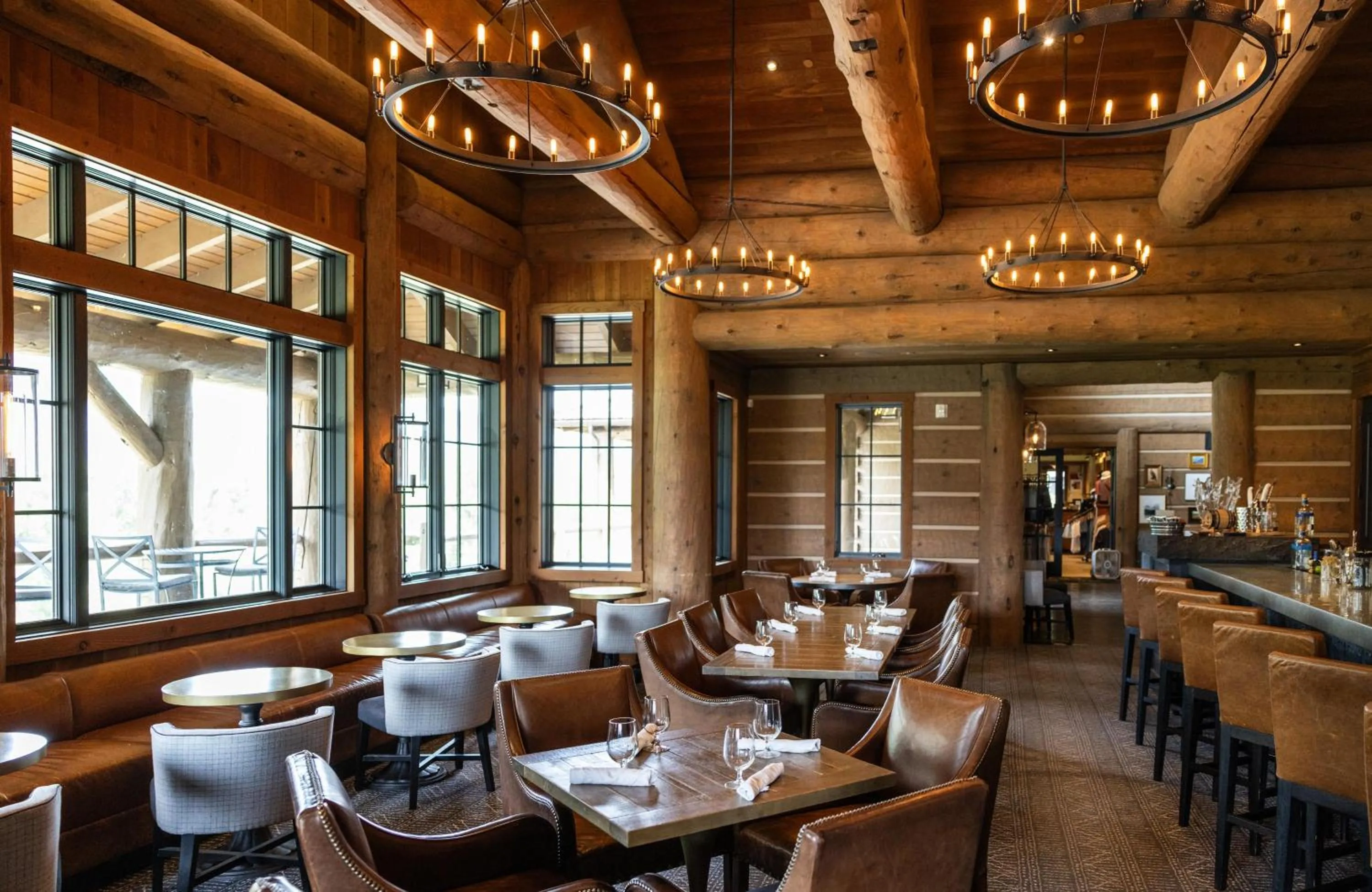 Restaurant/places to eat in The Sylvan Lodge at Snake River Sporting Club