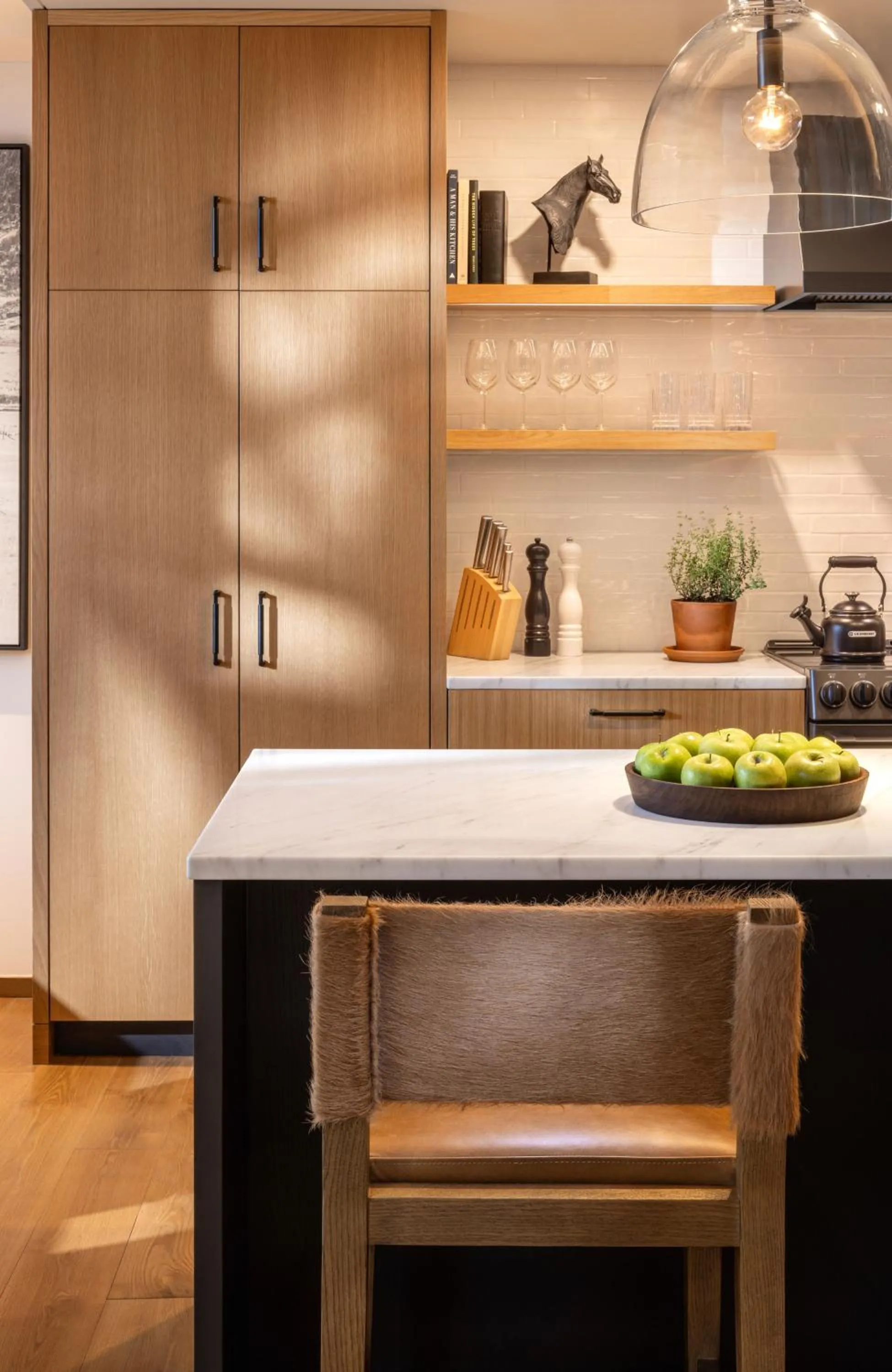 Dining area in The Sylvan Lodge at Snake River Sporting Club