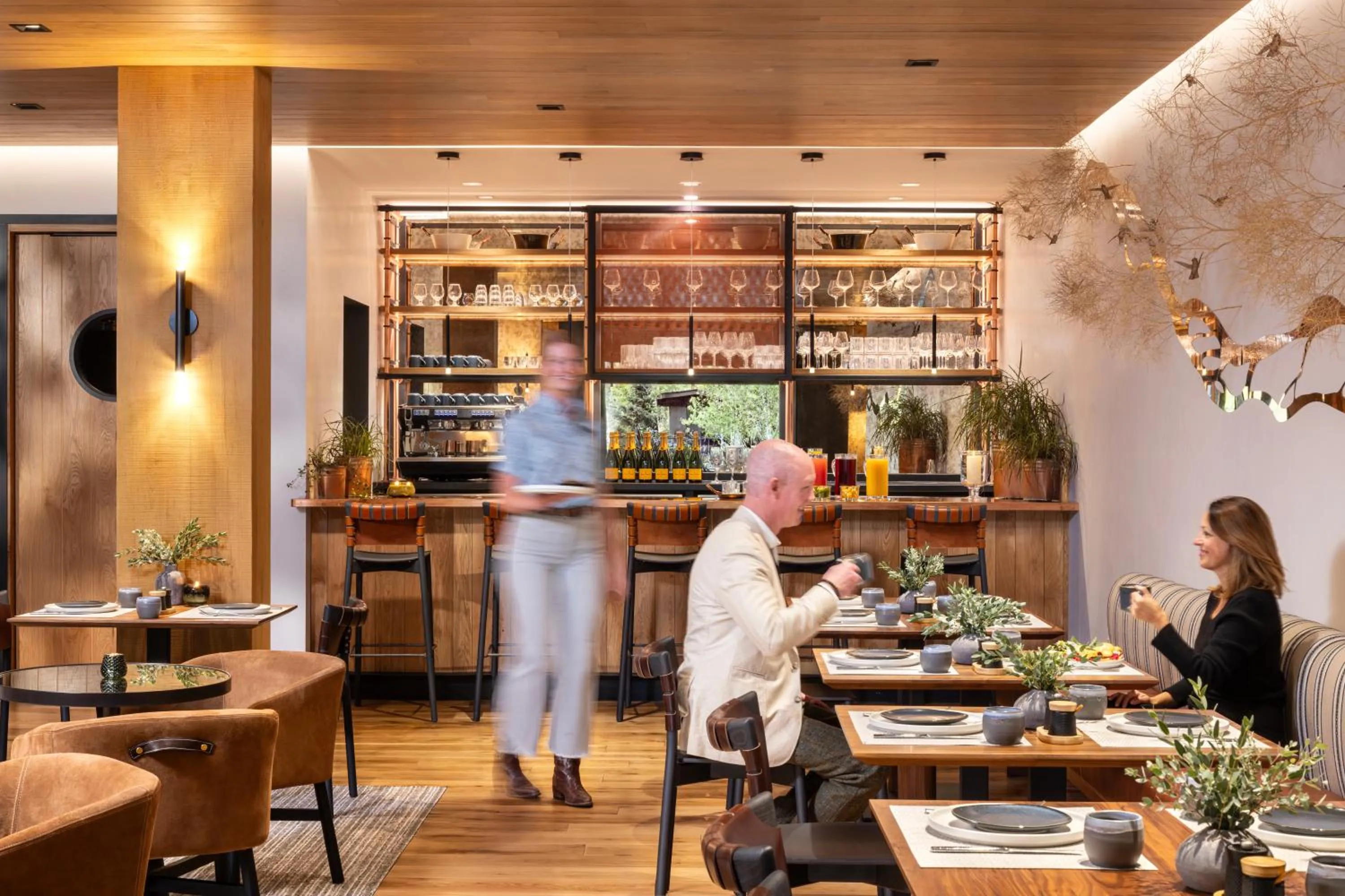 Restaurant/places to eat in The Sylvan Lodge at Snake River Sporting Club