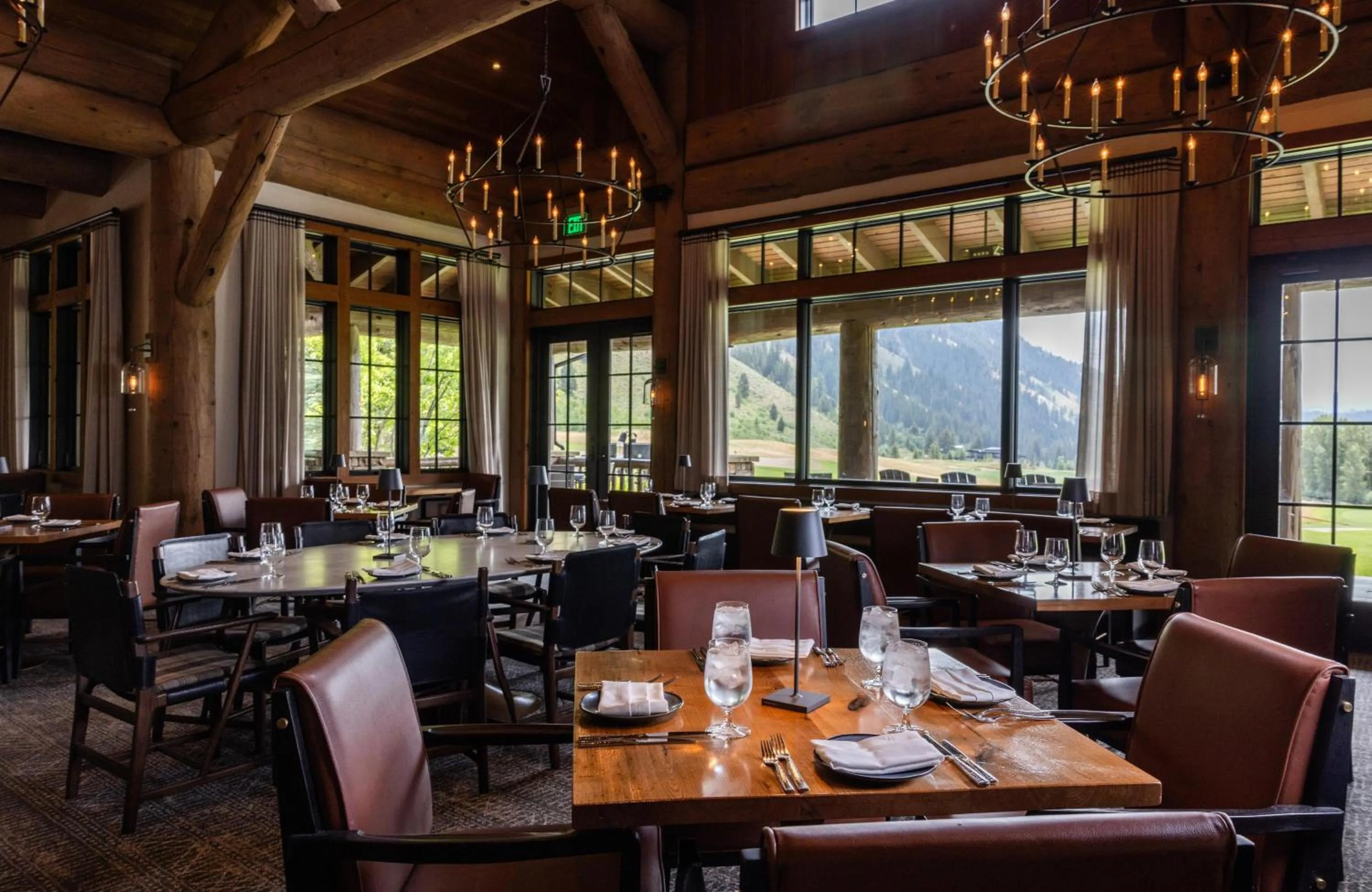 Restaurant/places to eat in The Sylvan Lodge at Snake River Sporting Club