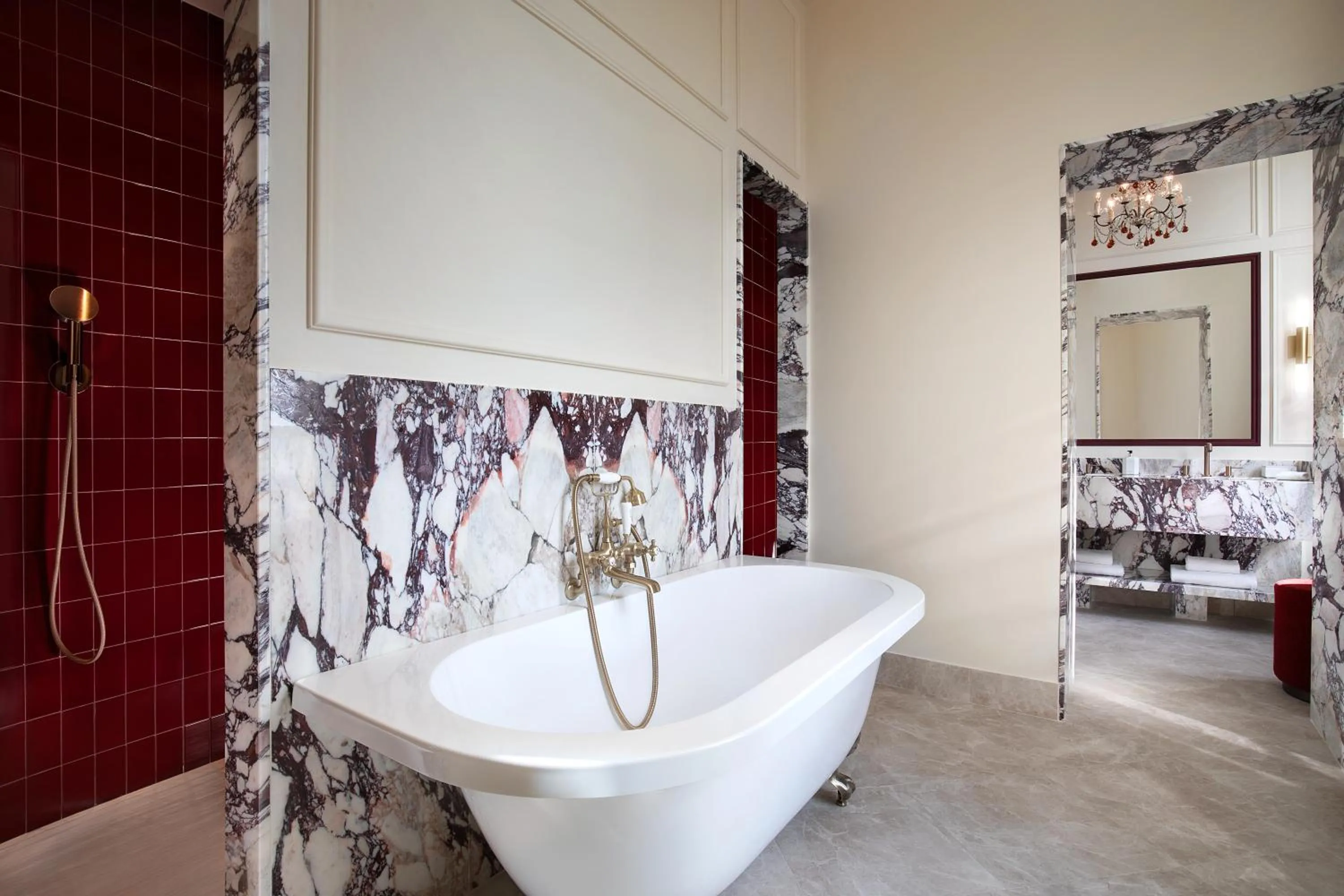 Bathroom in Sina Brufani