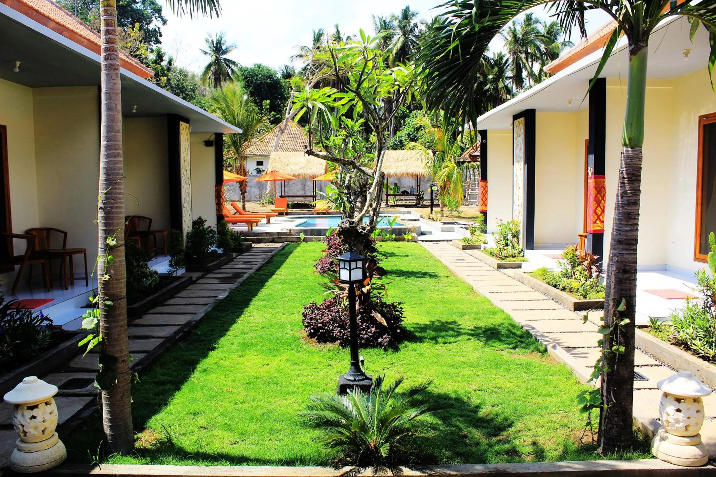 Garden in La Mogi Cottage