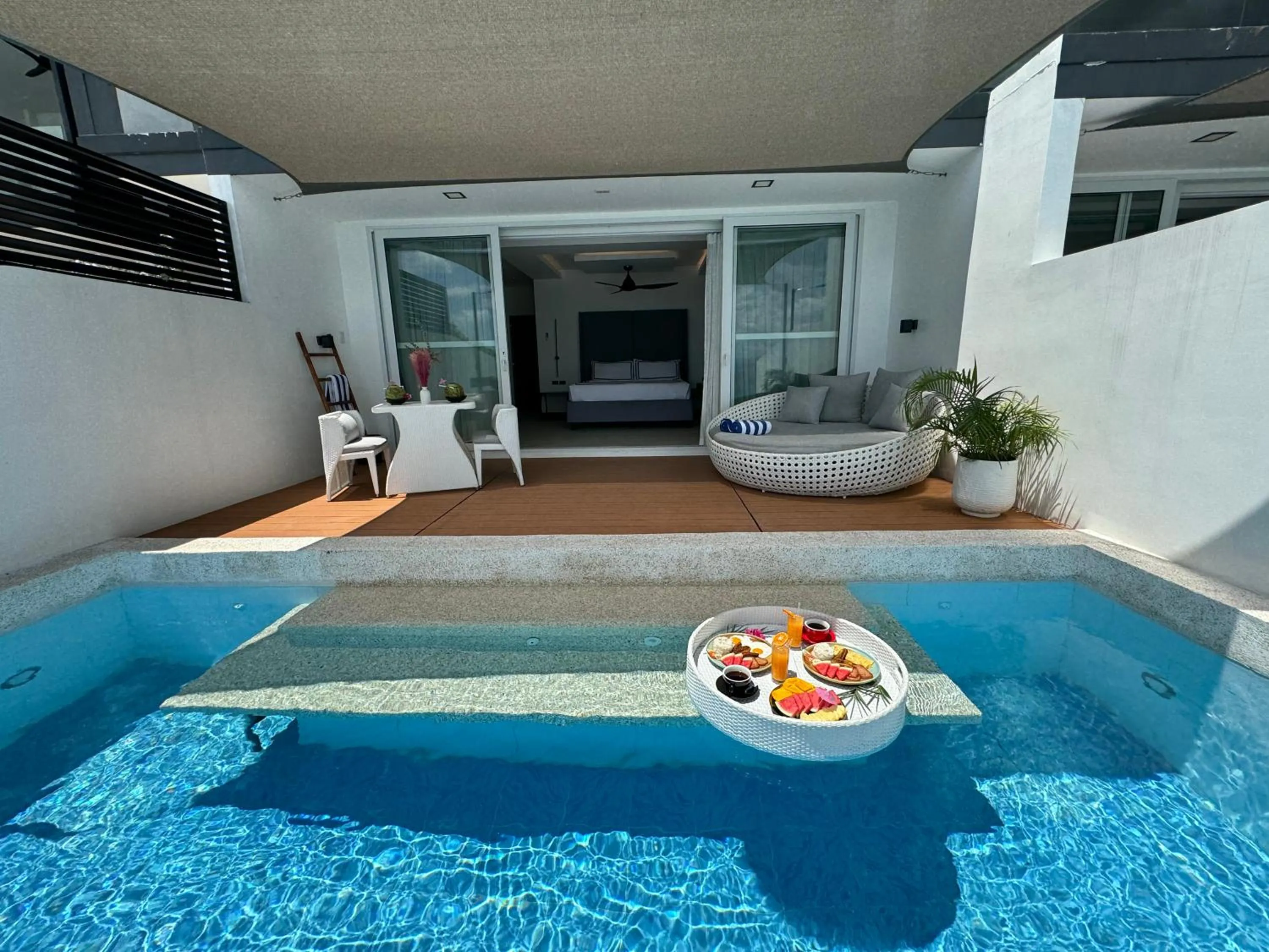 Patio in Epic Suites Bohol ADULTS ONLY