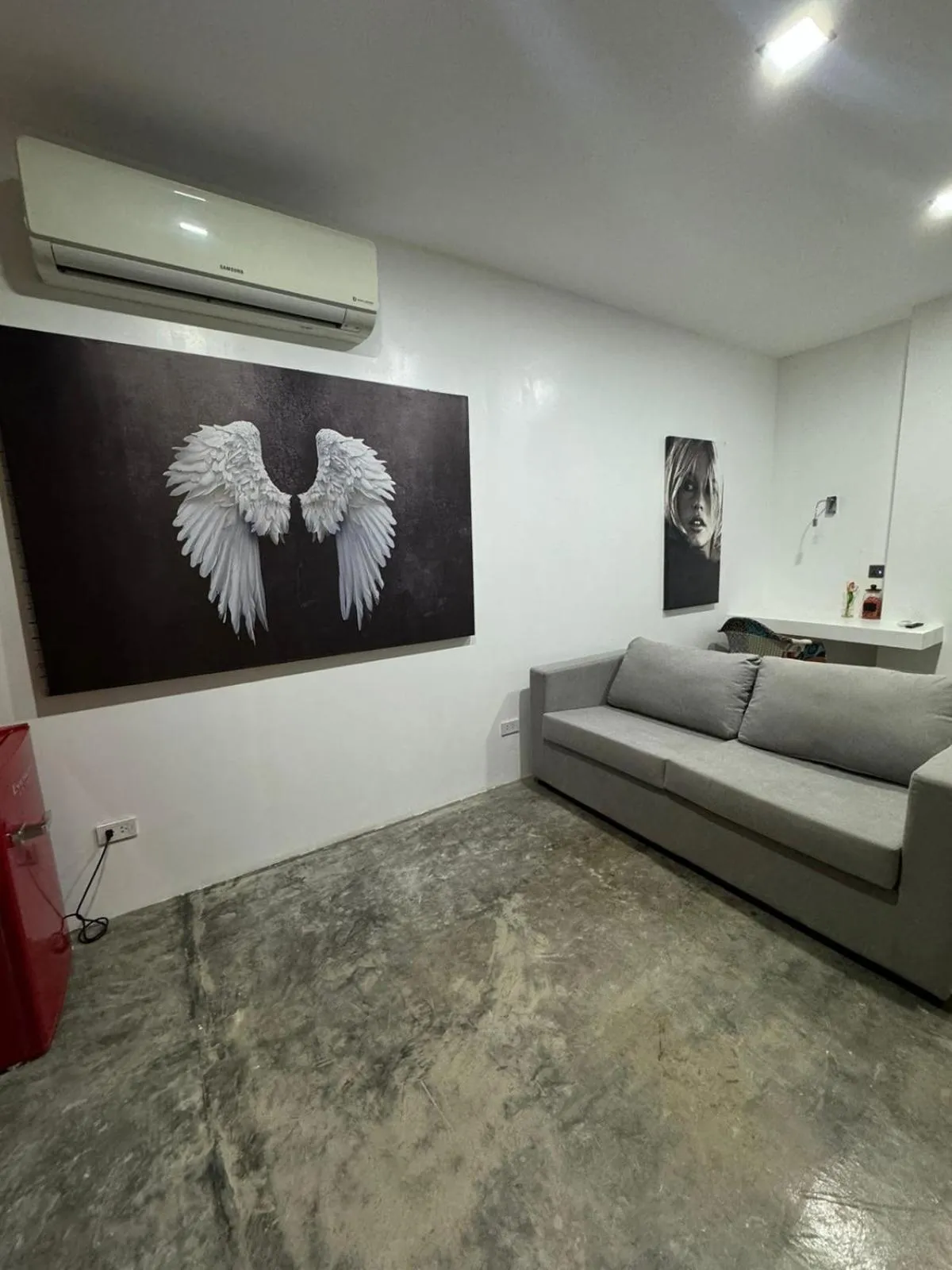 Seating area in Epic Suites Bohol ADULTS ONLY