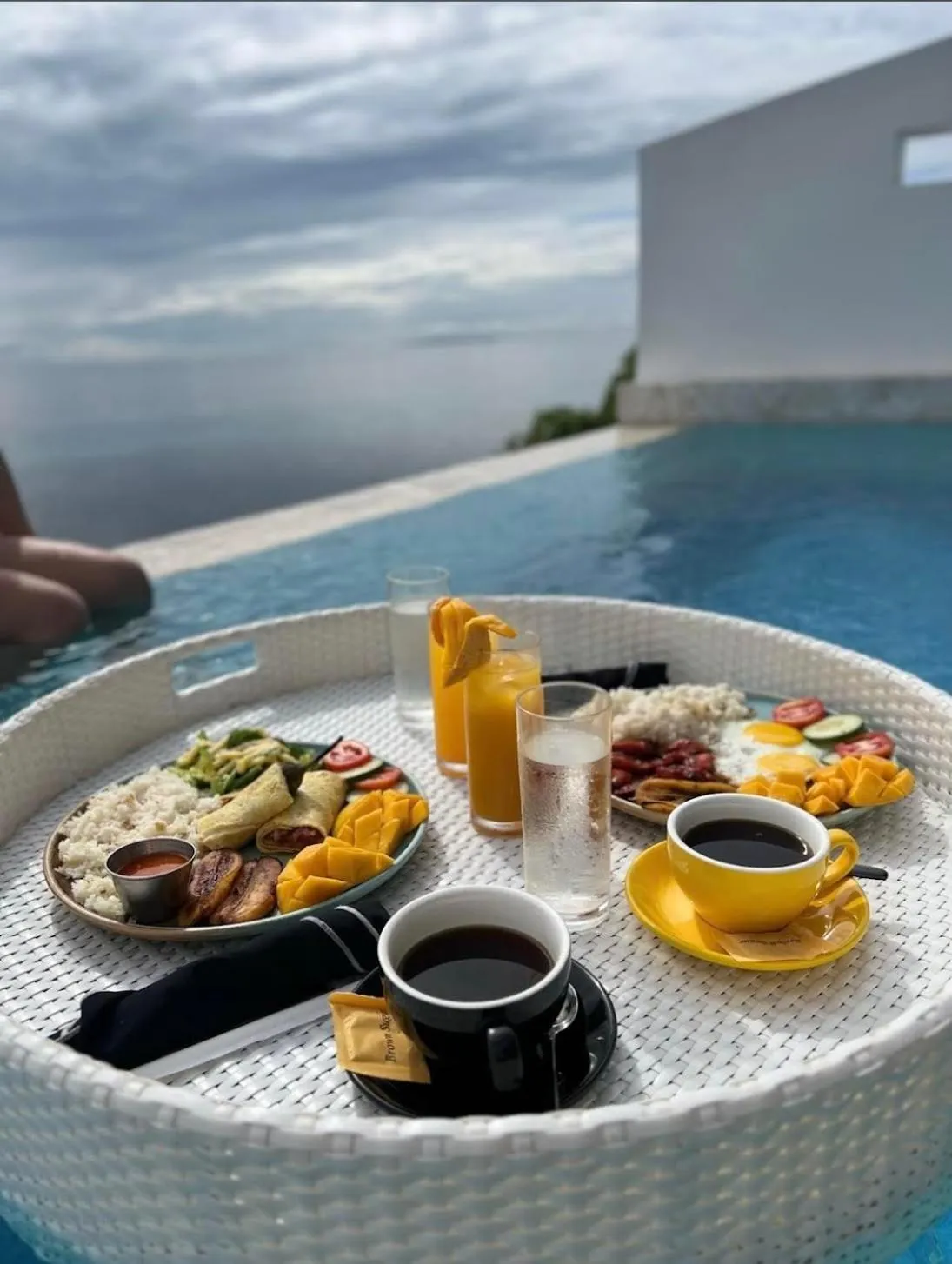 Pool view in Epic Suites Bohol ADULTS ONLY