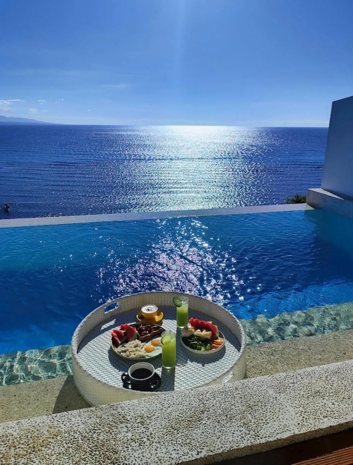 Sea view in Epic Suites Bohol ADULTS ONLY