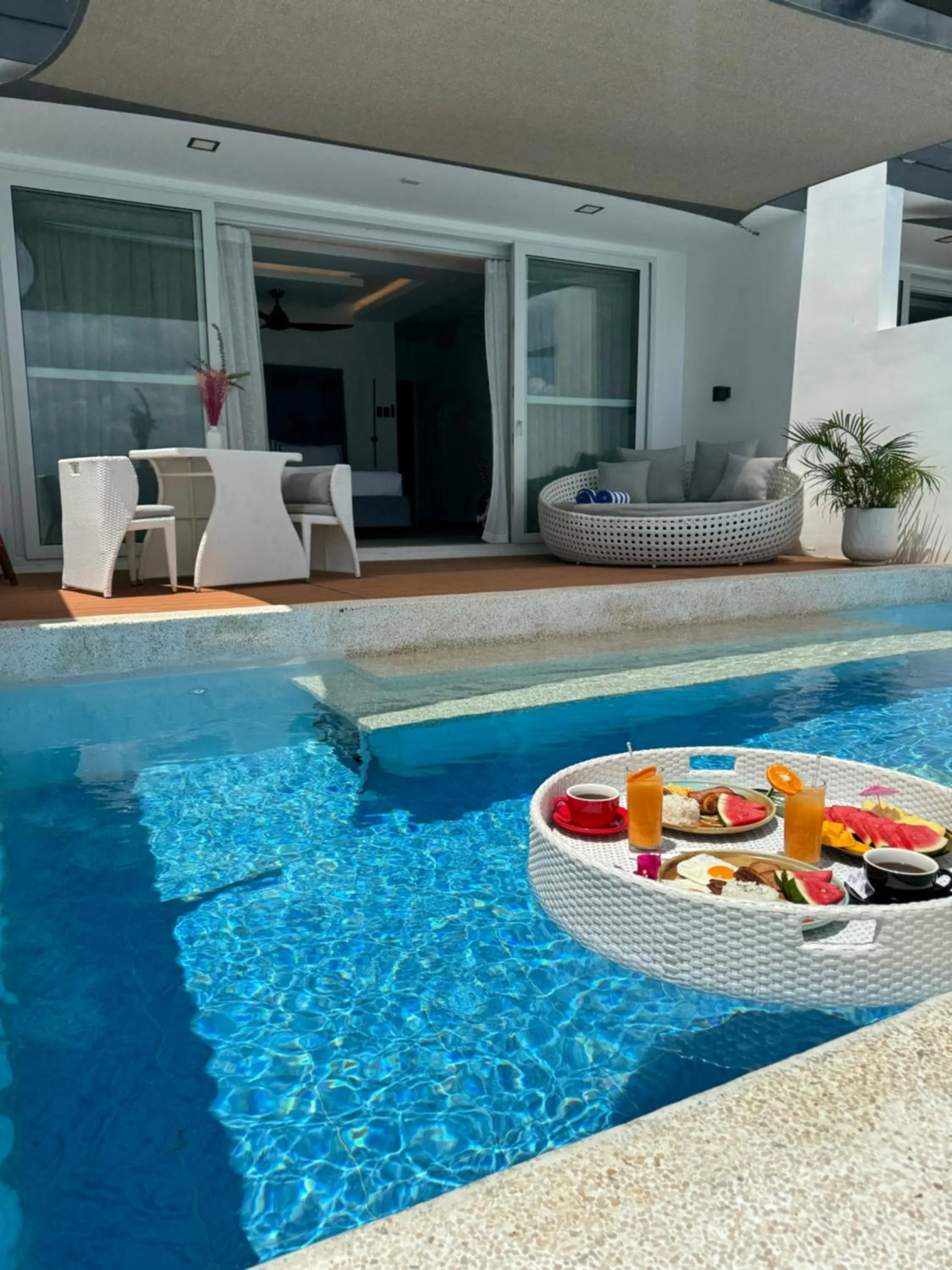 Patio in Epic Suites Bohol ADULTS ONLY