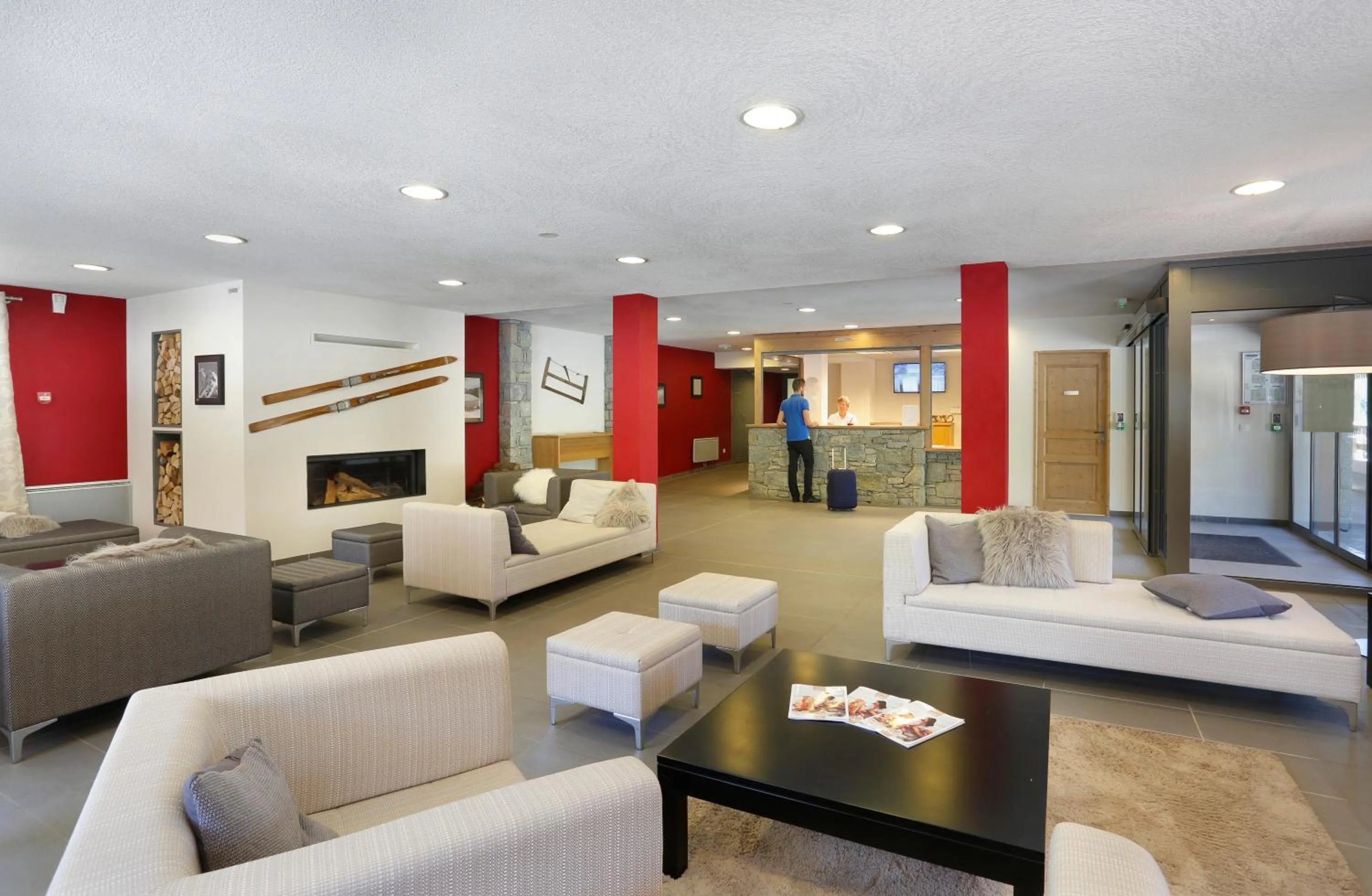 Lobby or reception in Résidence Goélia Le Grand Ermitage