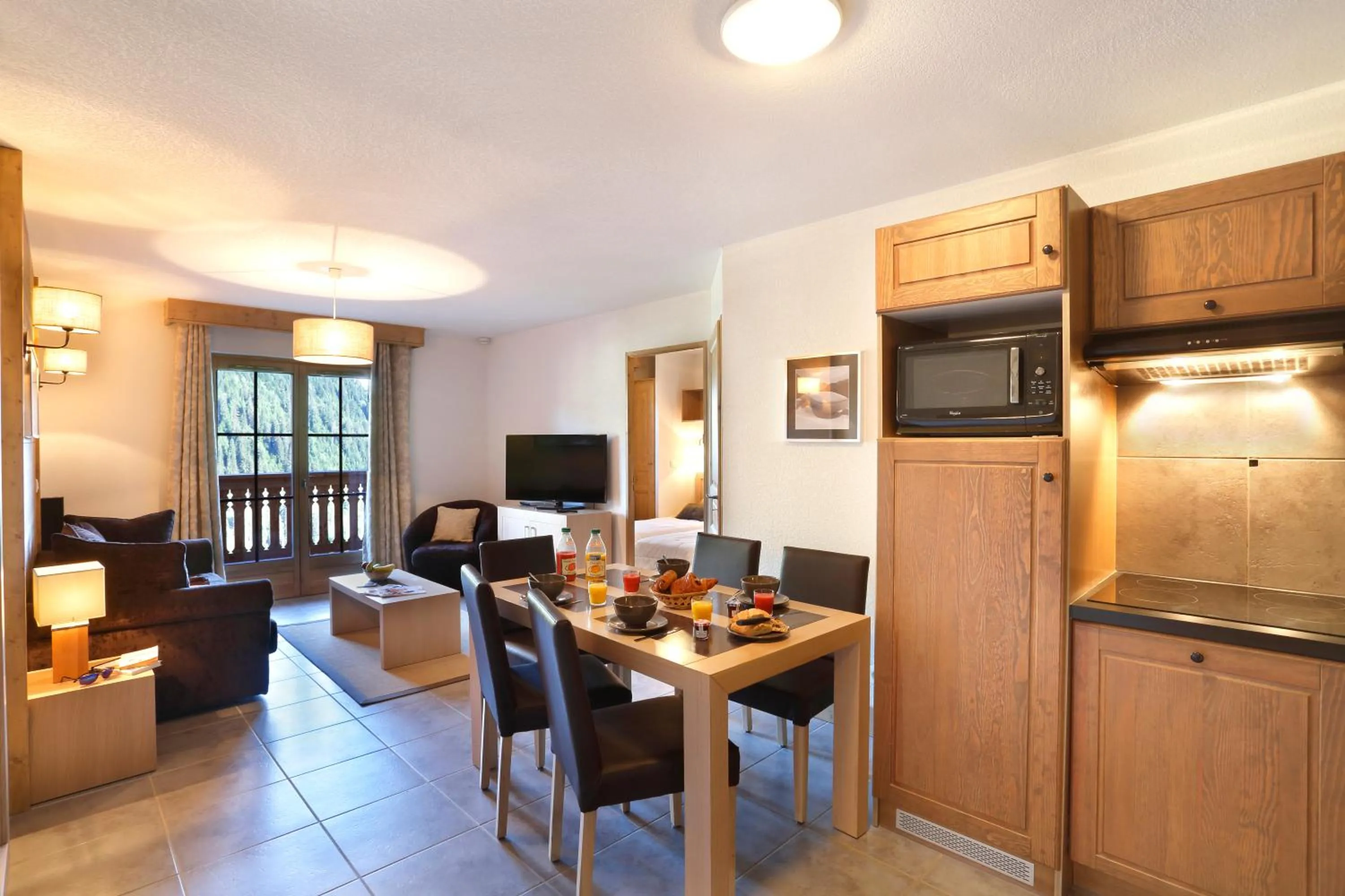 Balcony/Terrace in Résidence Goélia Le Grand Ermitage