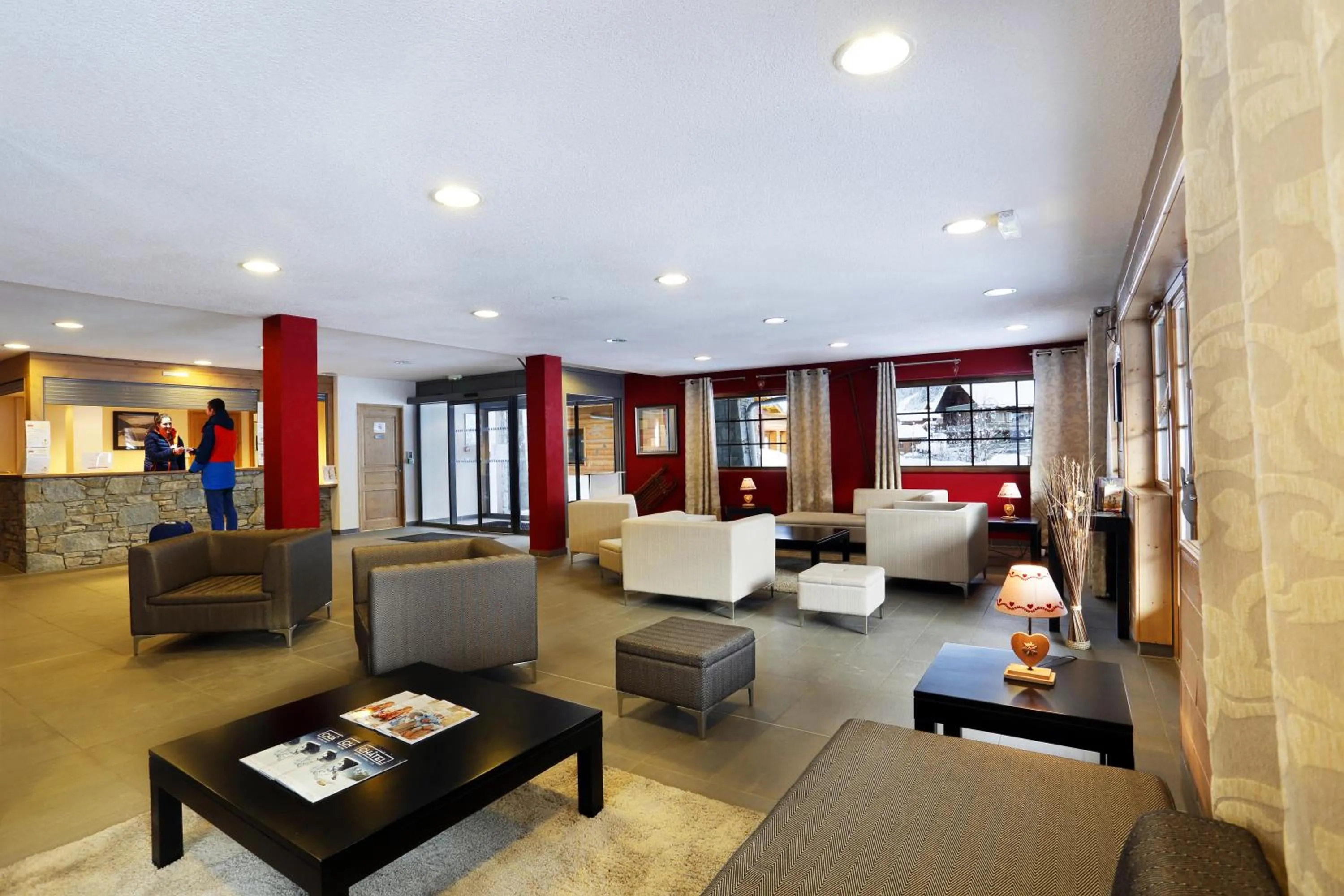 Living room in Résidence Goélia Le Grand Ermitage