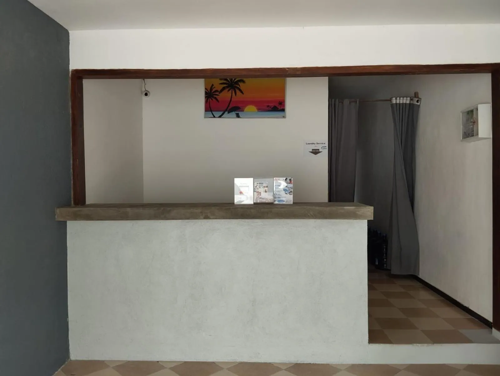 Lobby or reception in Surfers Beachfront Lombok