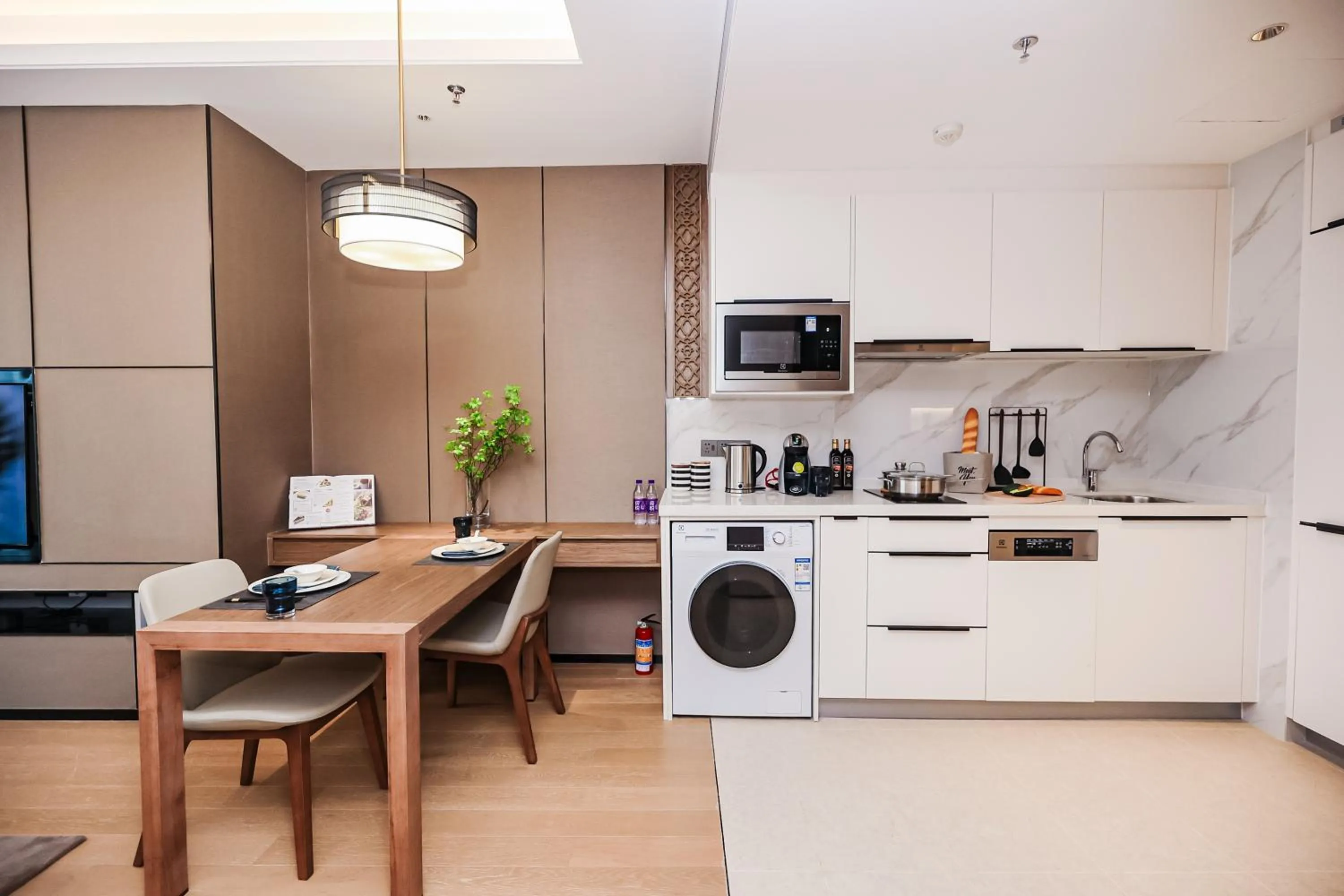 kitchen in Ascott M-City Foshan