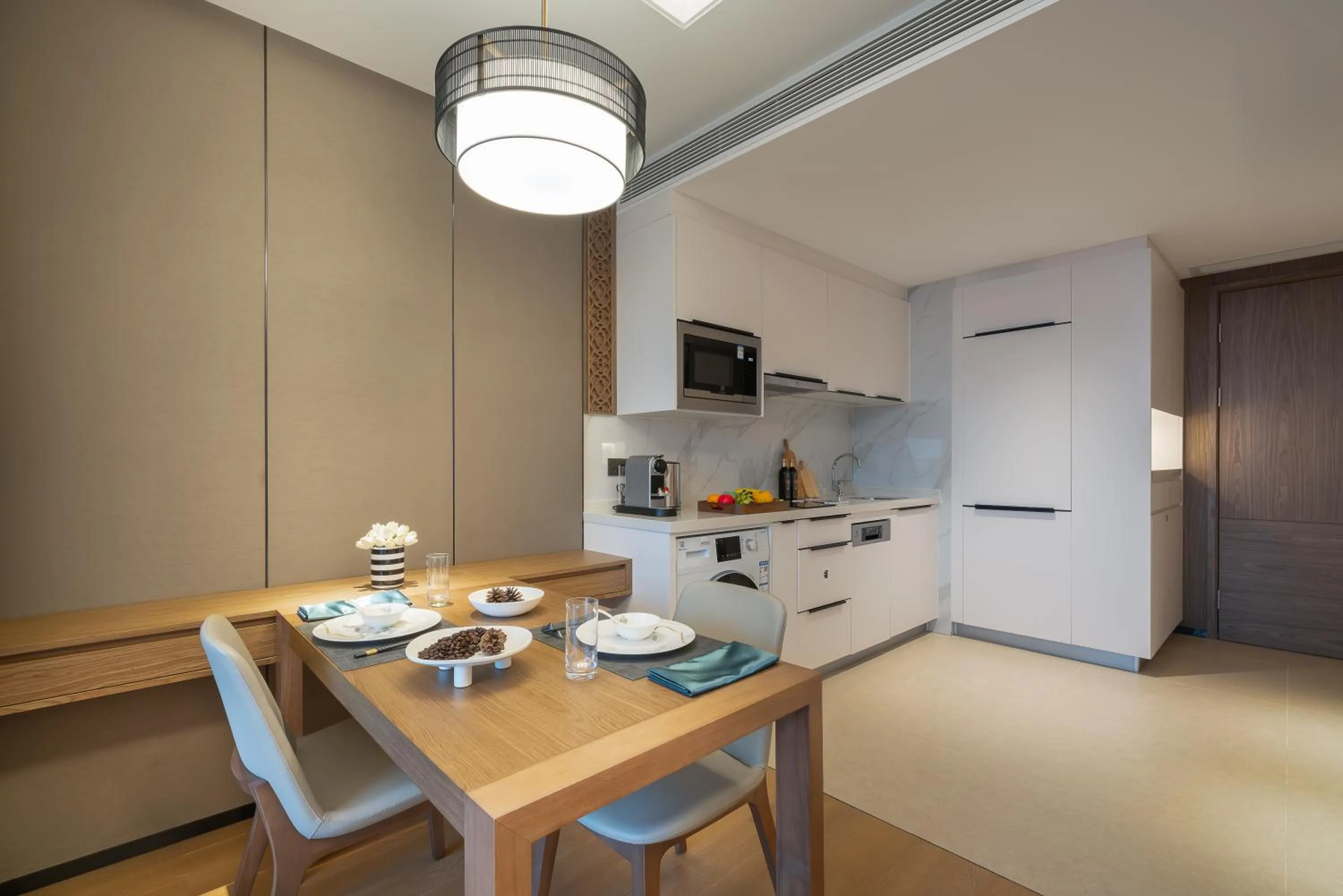 kitchen in Ascott M-City Foshan