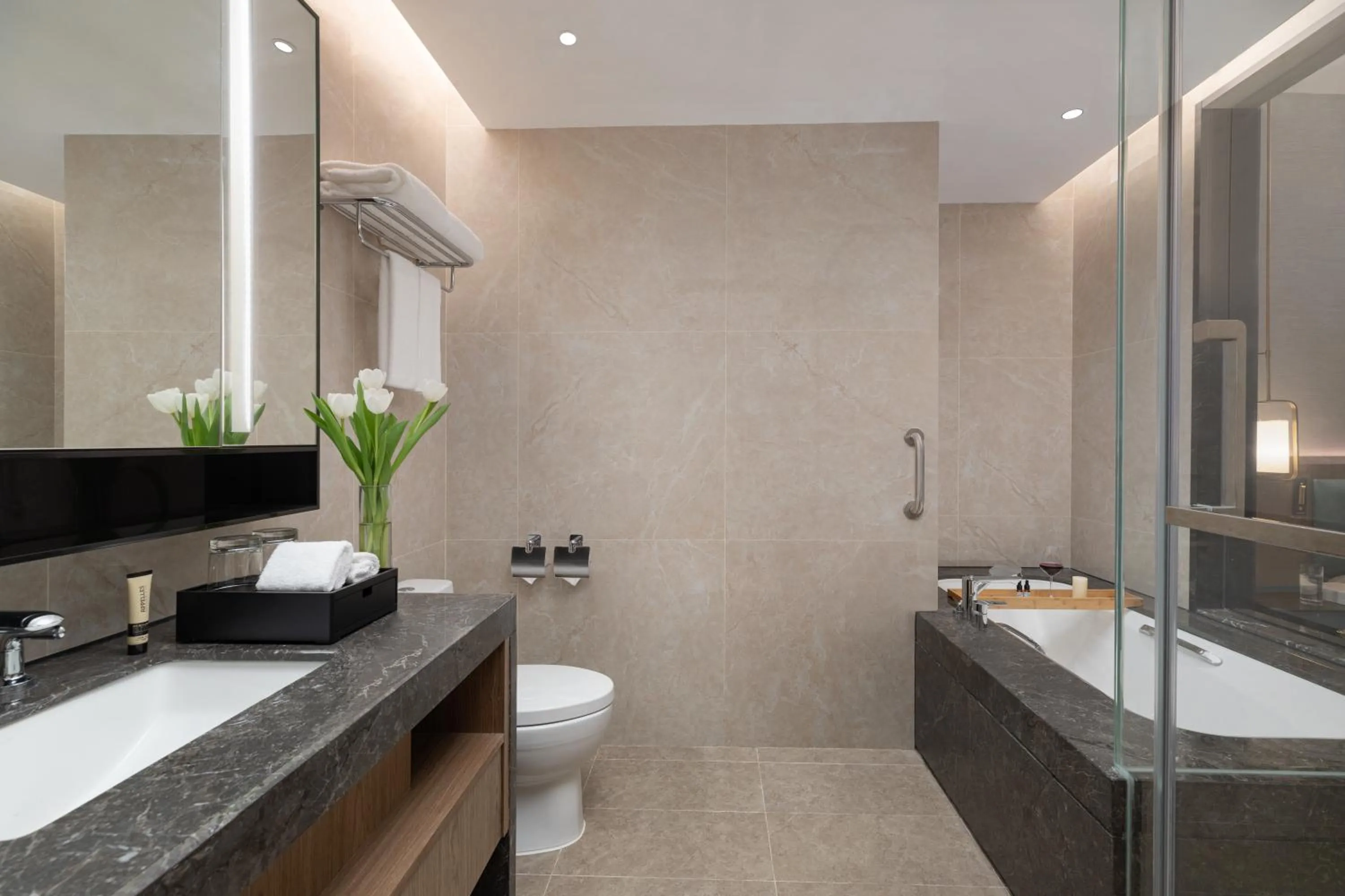 Bathroom in Ascott M-City Foshan