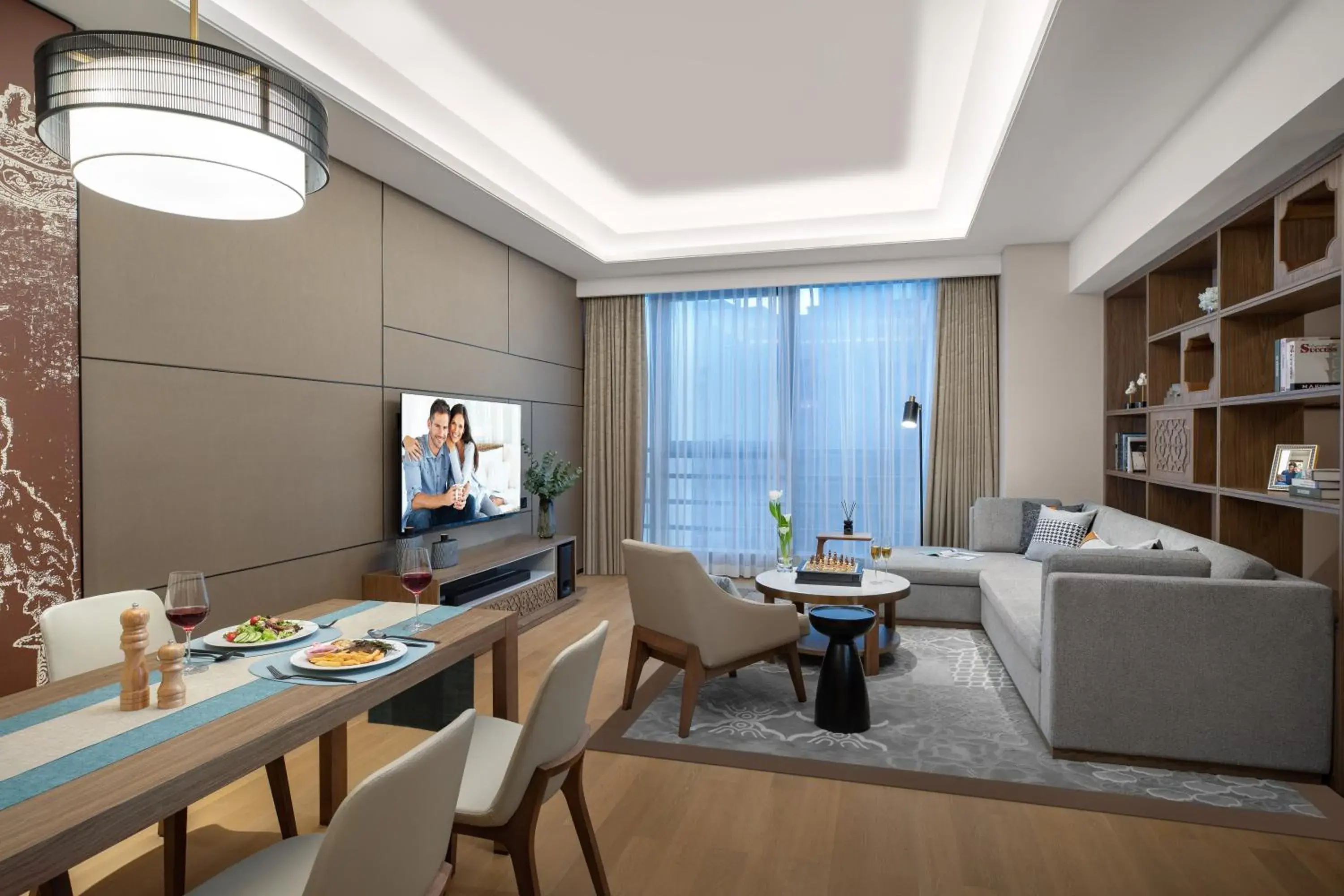 Two Bedroom Executive in Ascott M-City Foshan - Free Shuttle Bus to Canton Fair Two Bedroom Executive in Ascott M-City Foshan - Free Shuttle Bus to Canton Fair