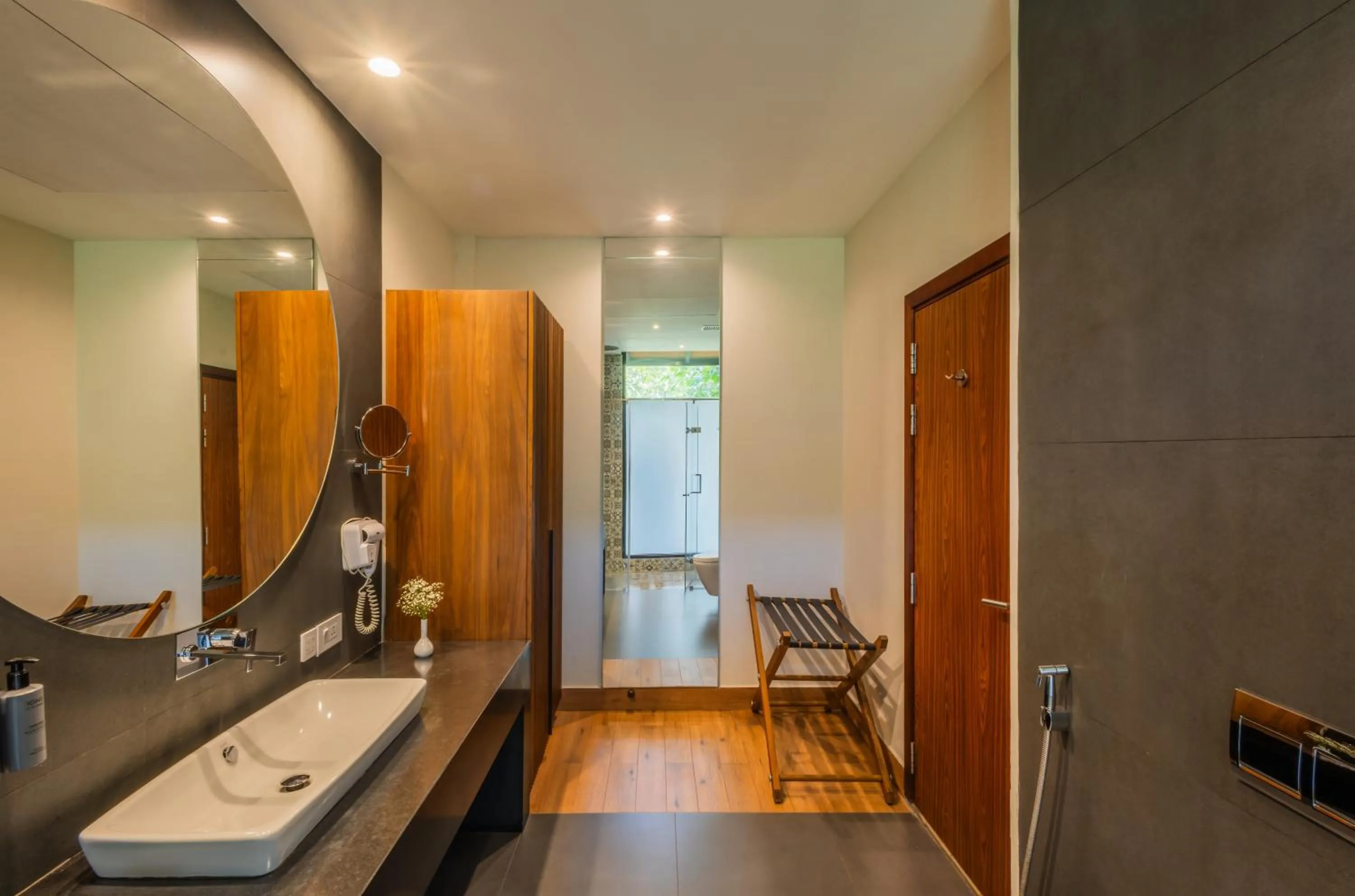 Bathroom in Flora Vythiri Resort Wayanad