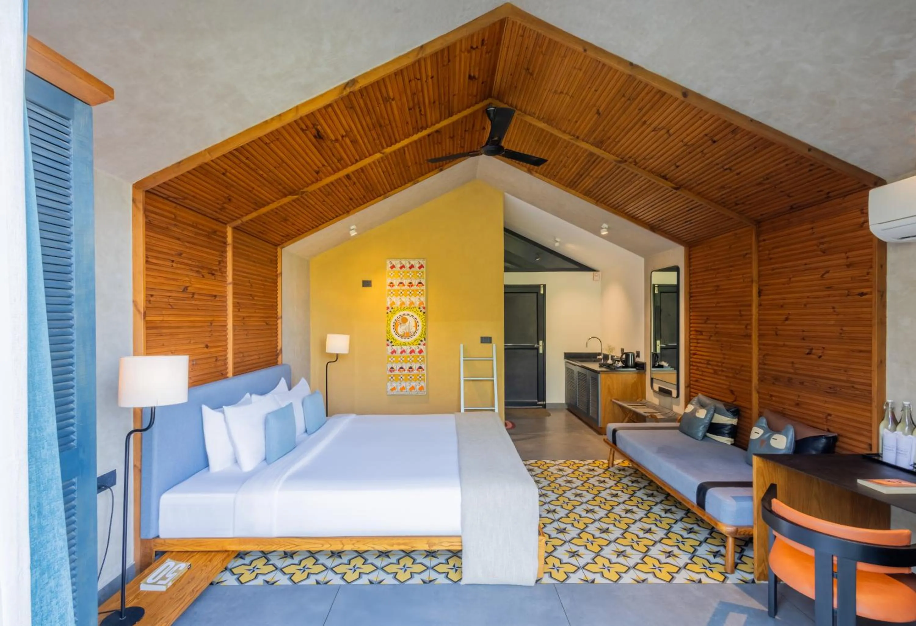 Bedroom, Bed in Flora Vythiri Resort Wayanad