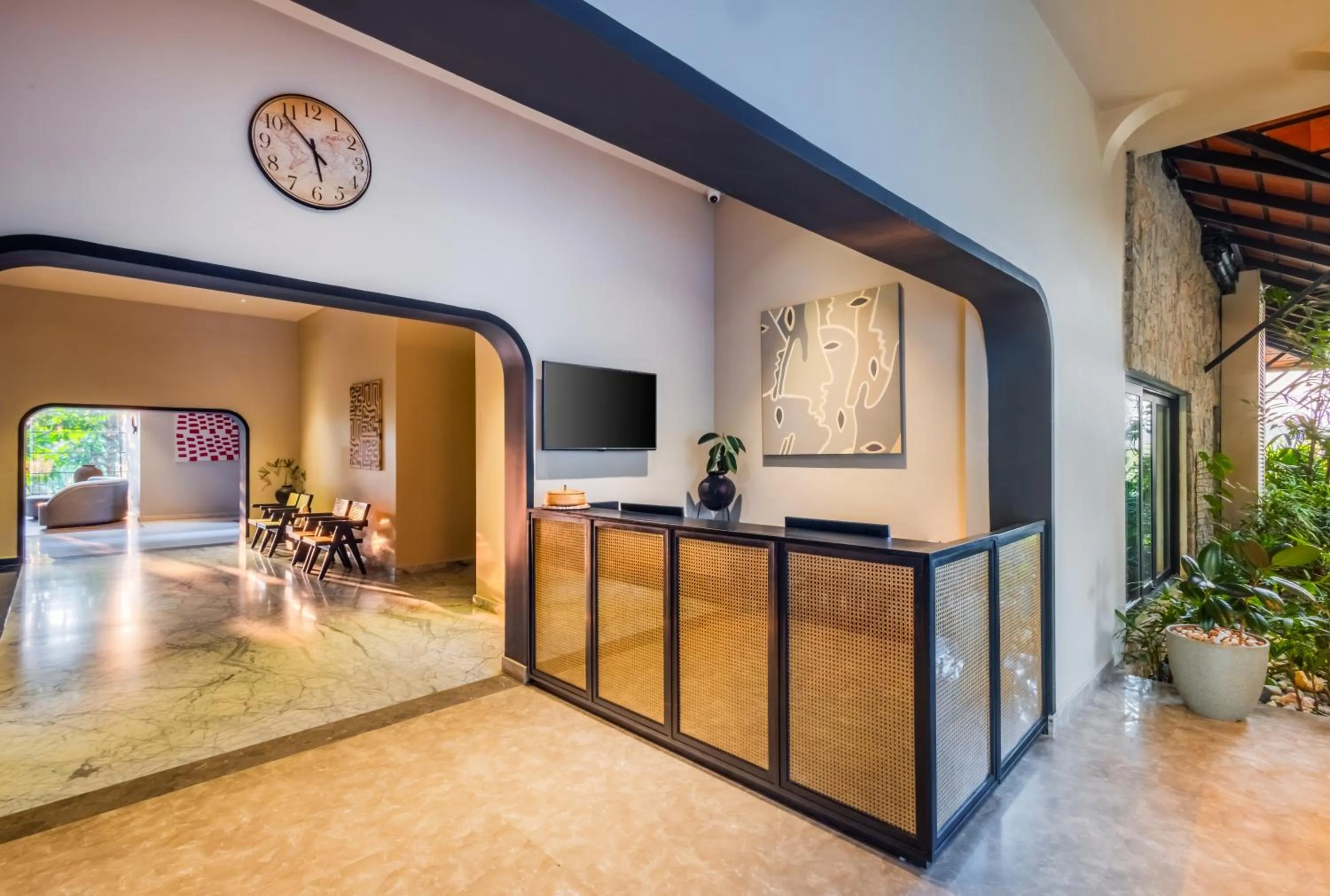 Lobby or reception in Flora Vythiri Resort Wayanad