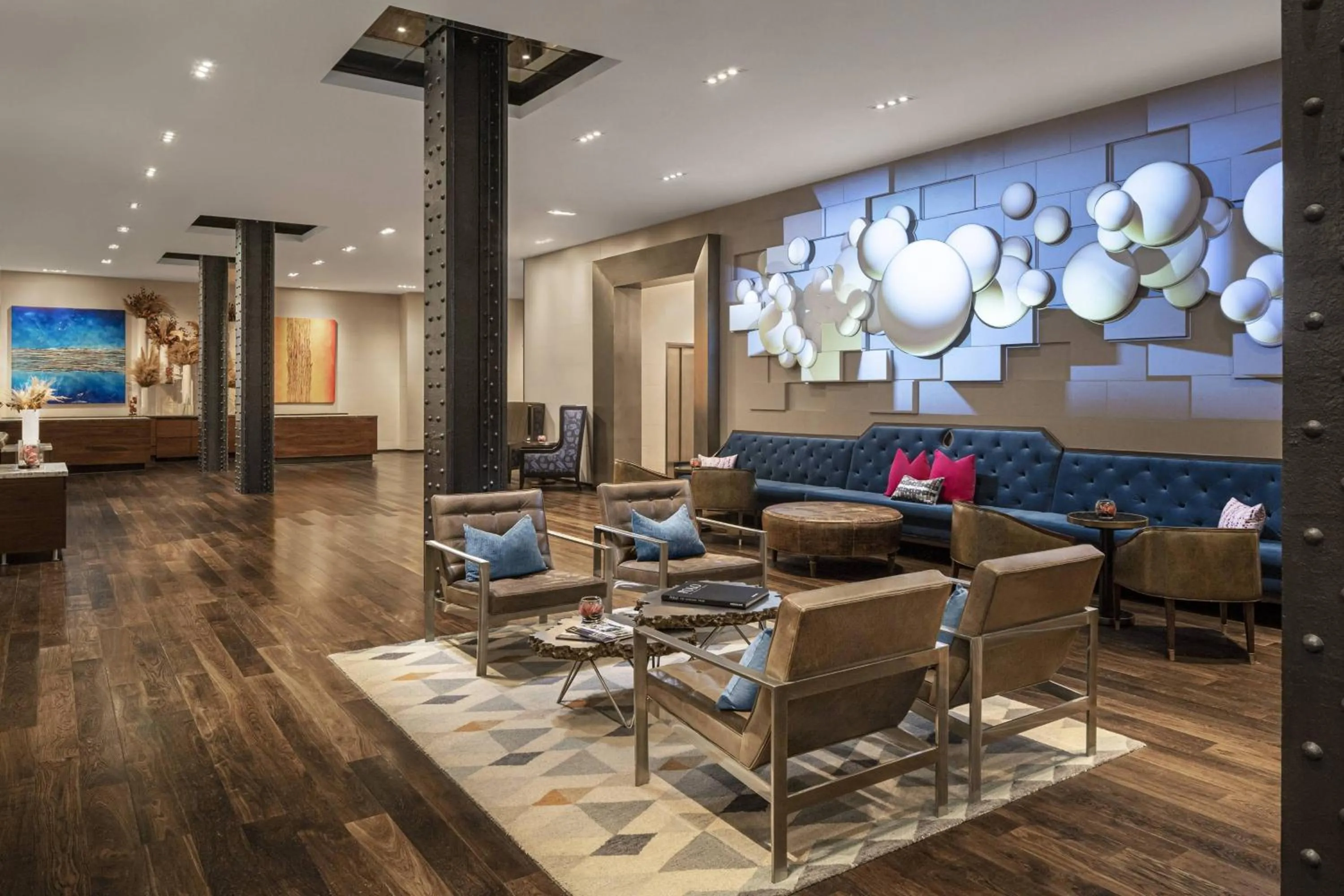 Lobby or reception in JW Marriott Houston Downtown