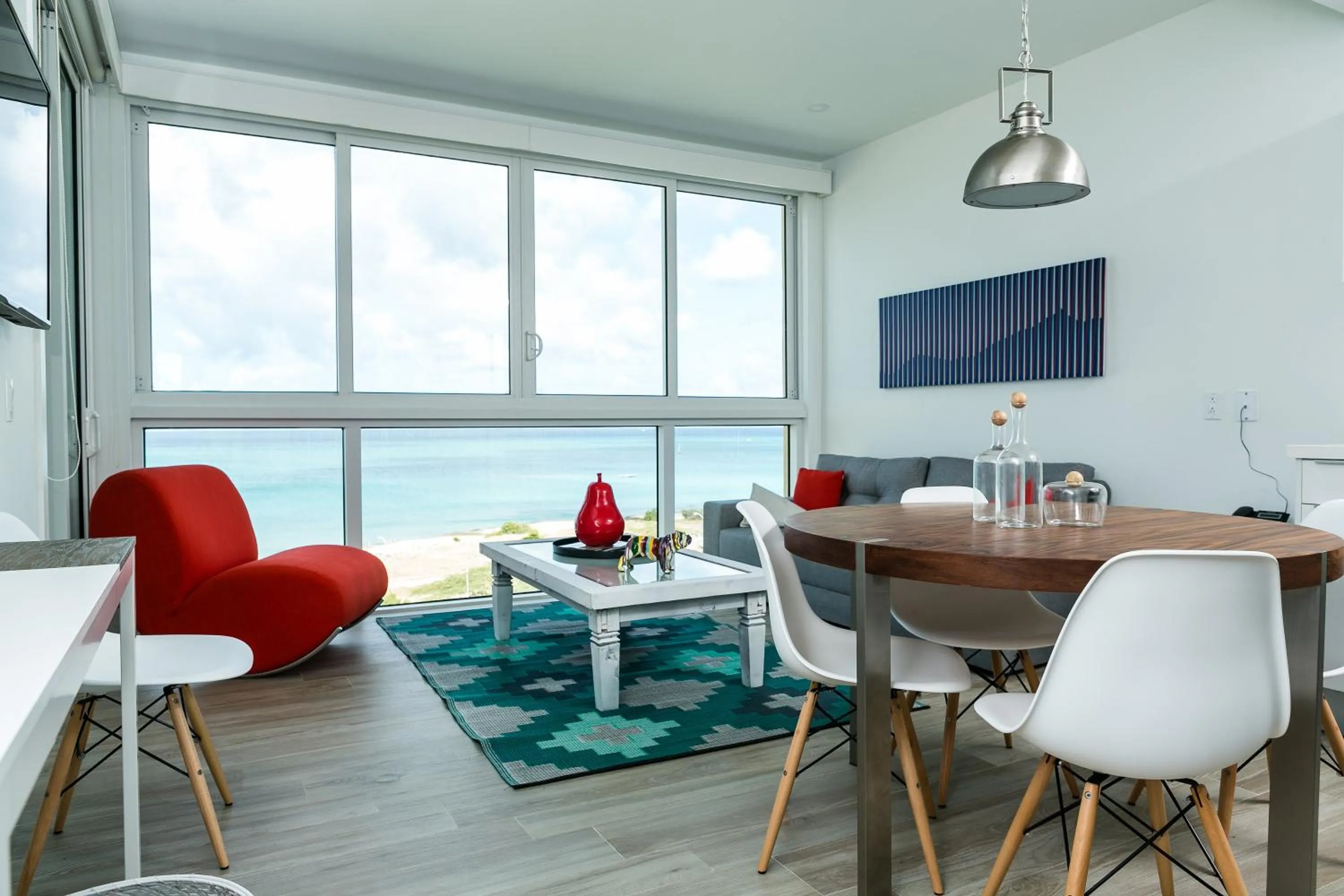 Living room in Blue Residences