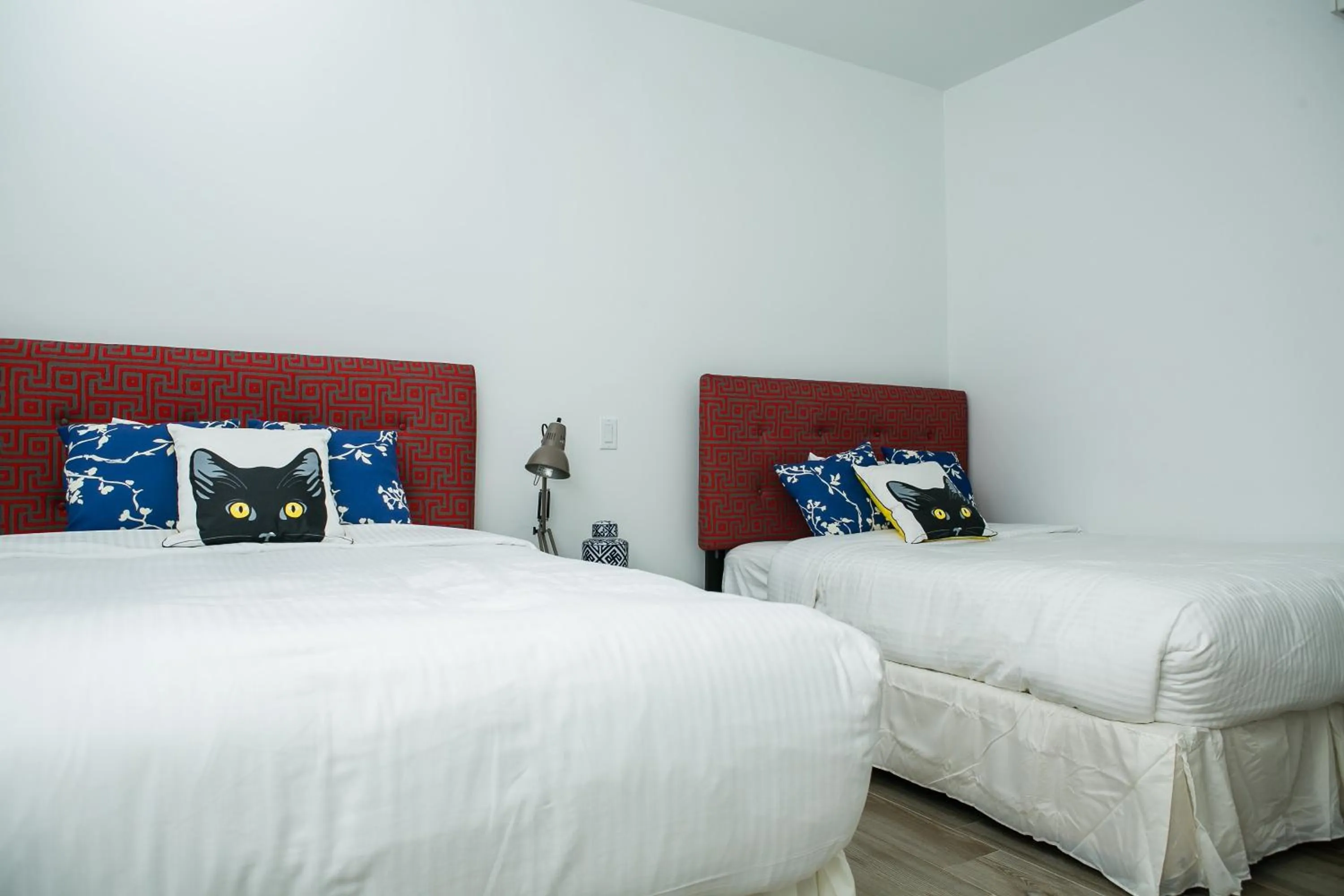 Bedroom, Bed in Blue Residences