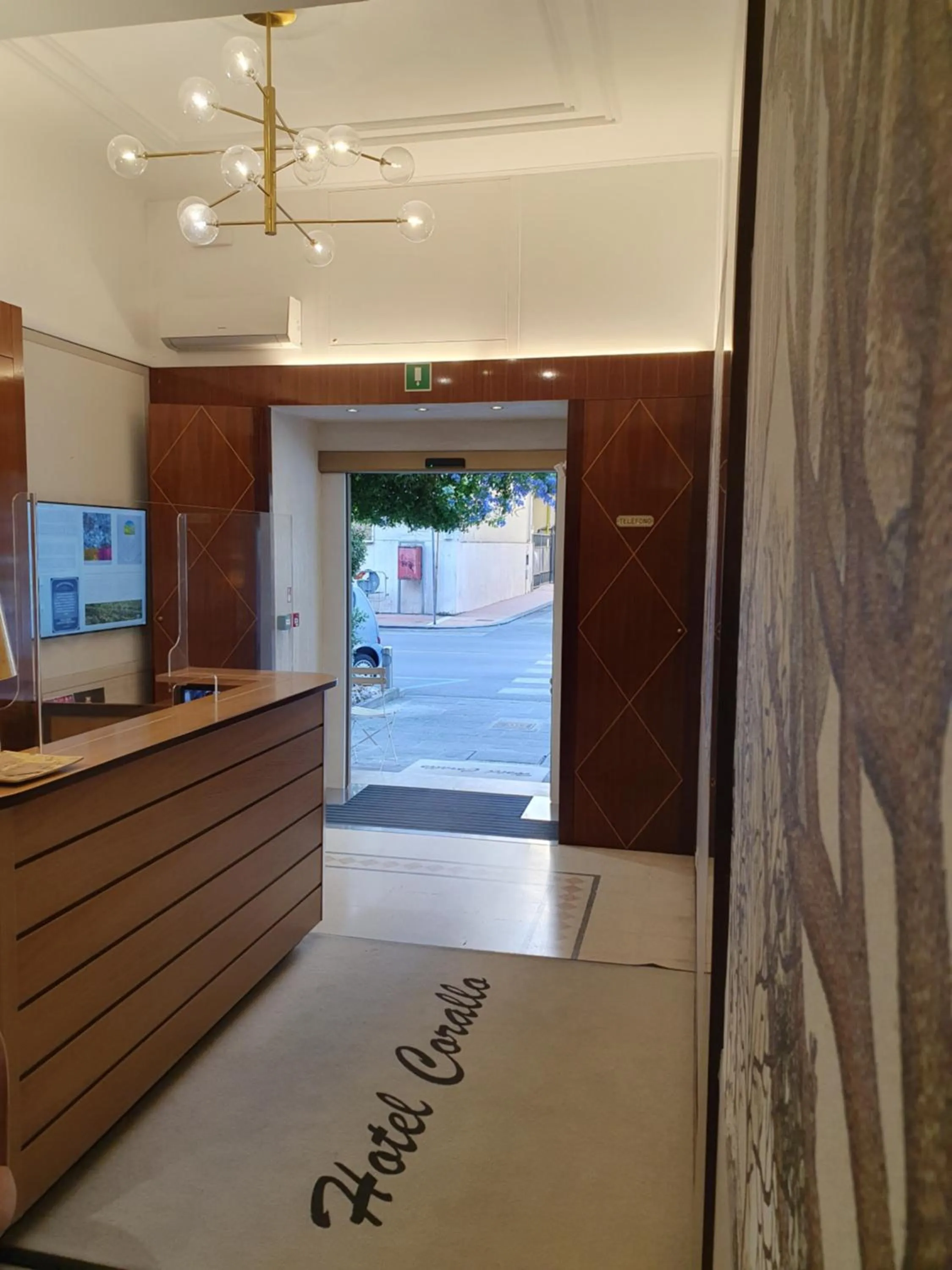 Lobby or reception in Hotel Corallo