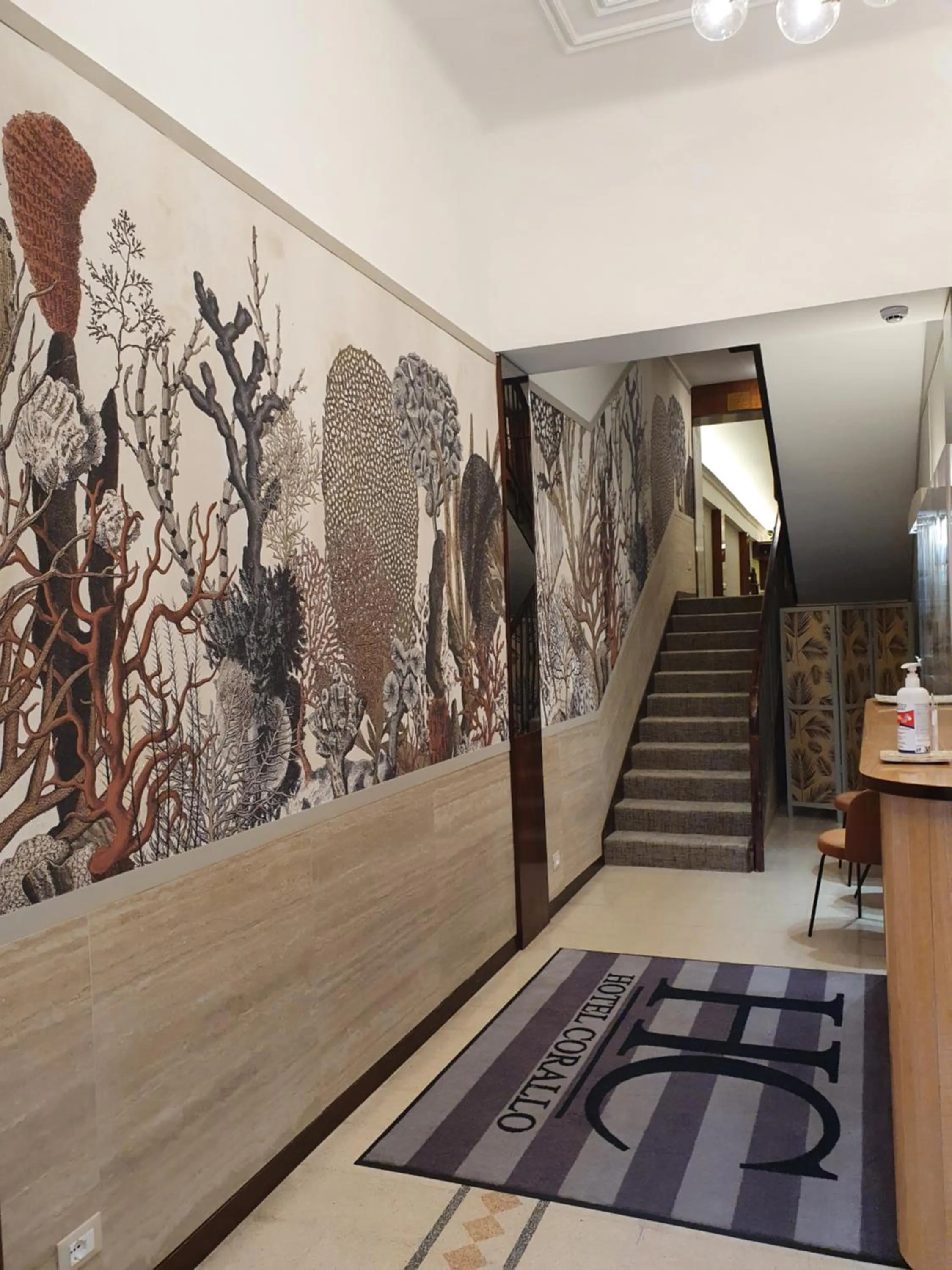 Lobby or reception in Hotel Corallo