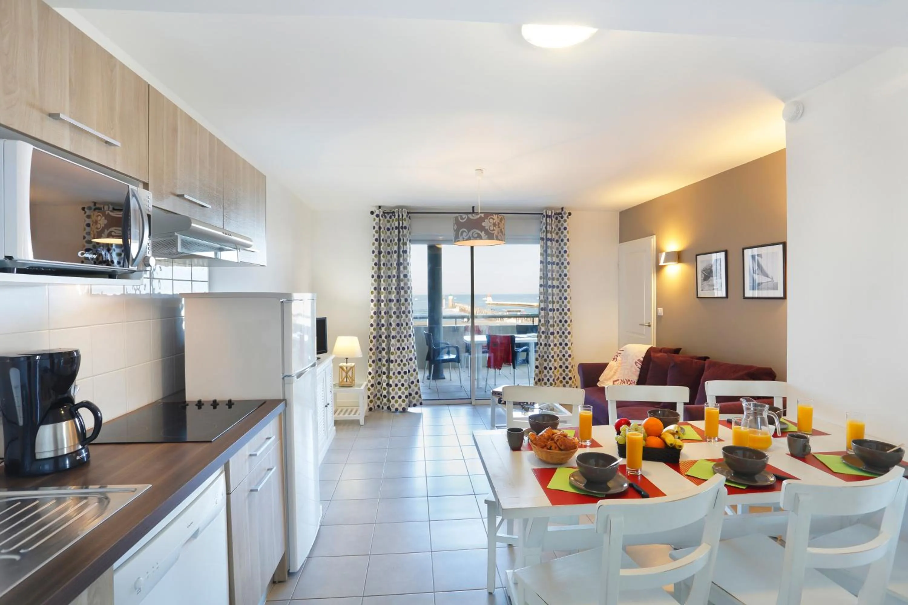 Kitchen or kitchenette in Résidence Néméa l'Estacade