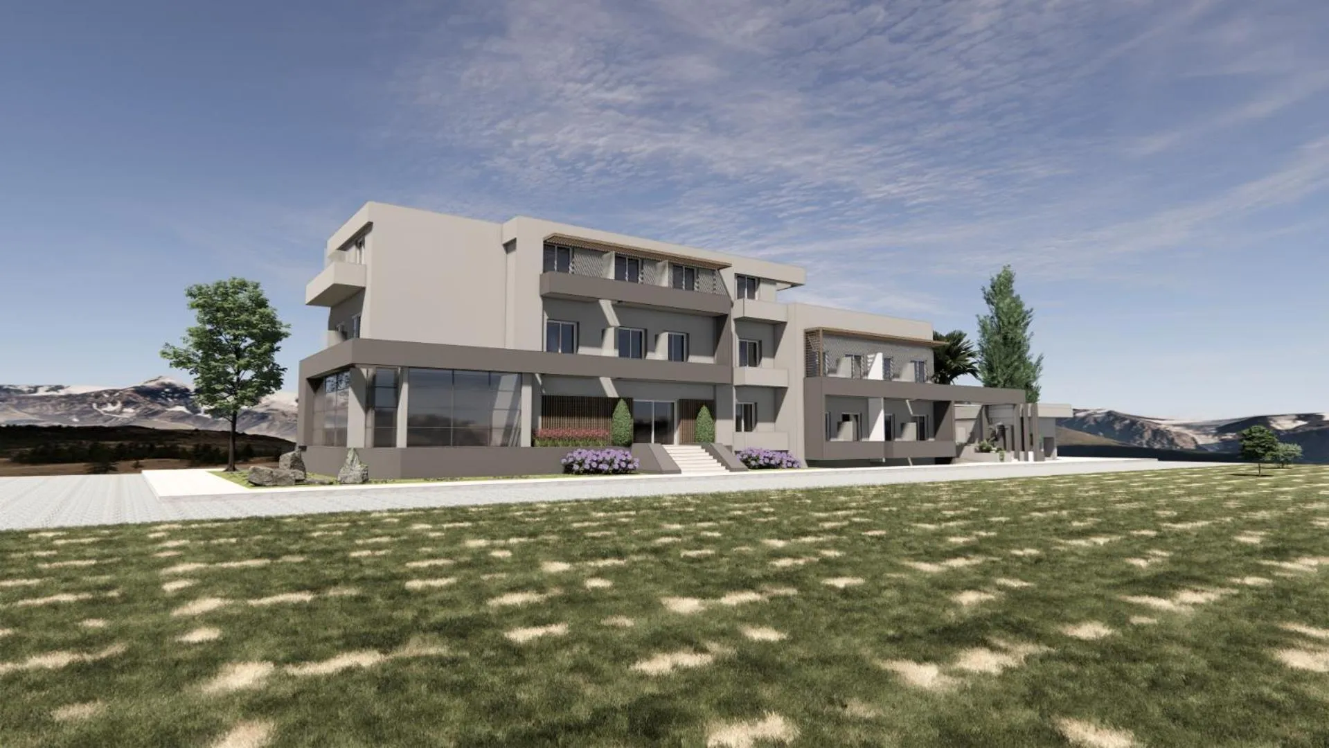 Property building in Summer Beach Hotel