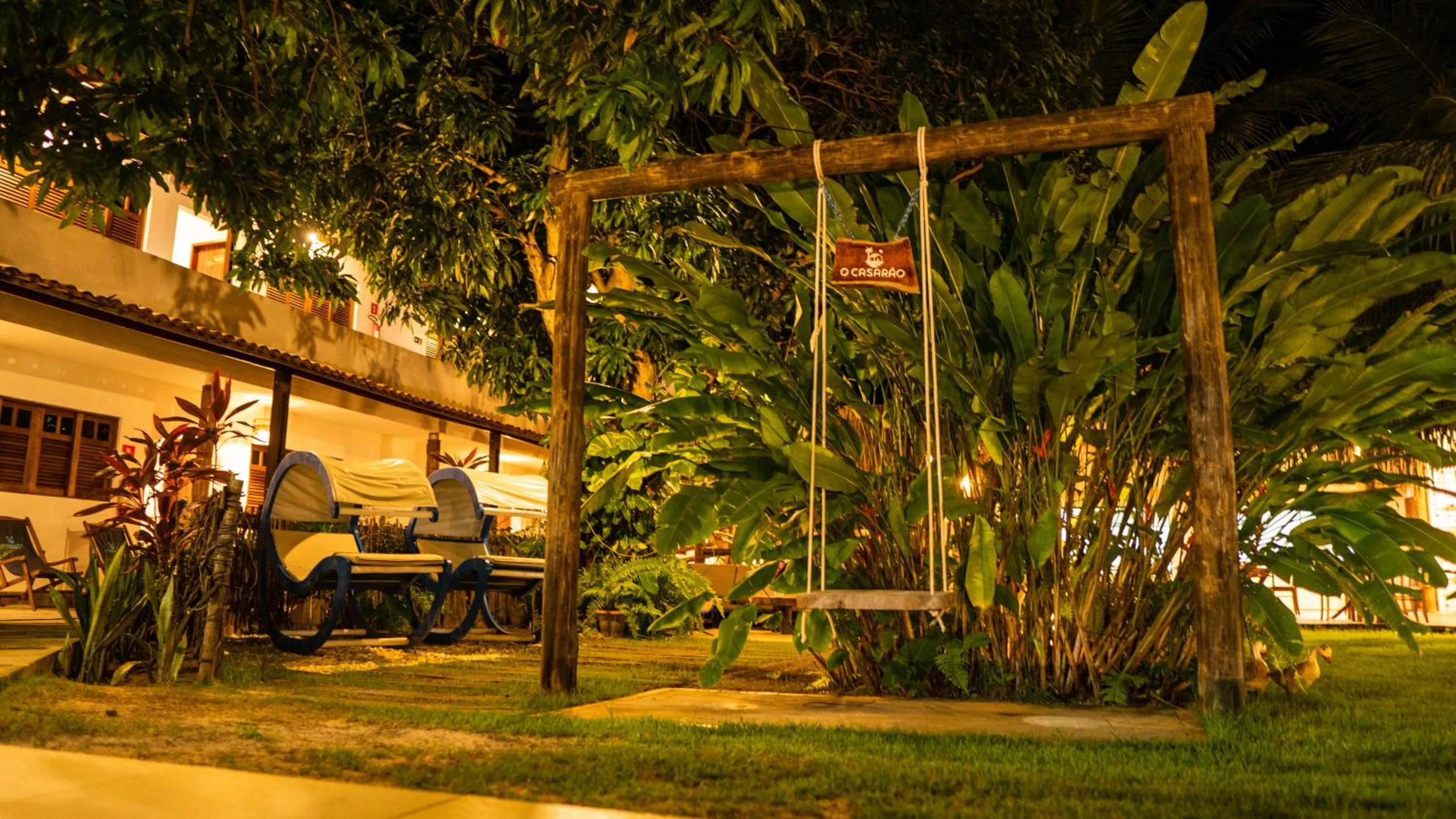 Garden in Pousada o Casarão